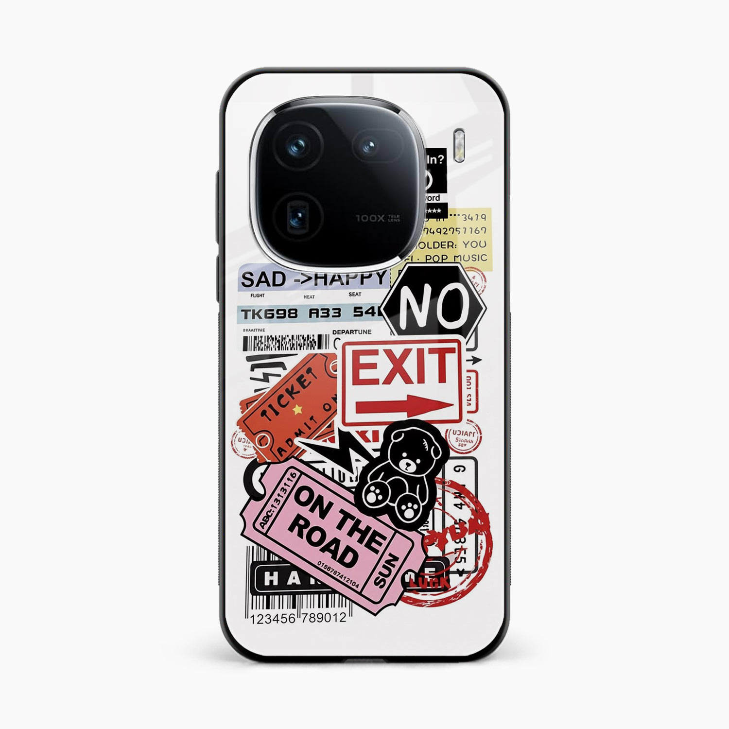 Travel Diaries Iqoo 12 5G Back Cover