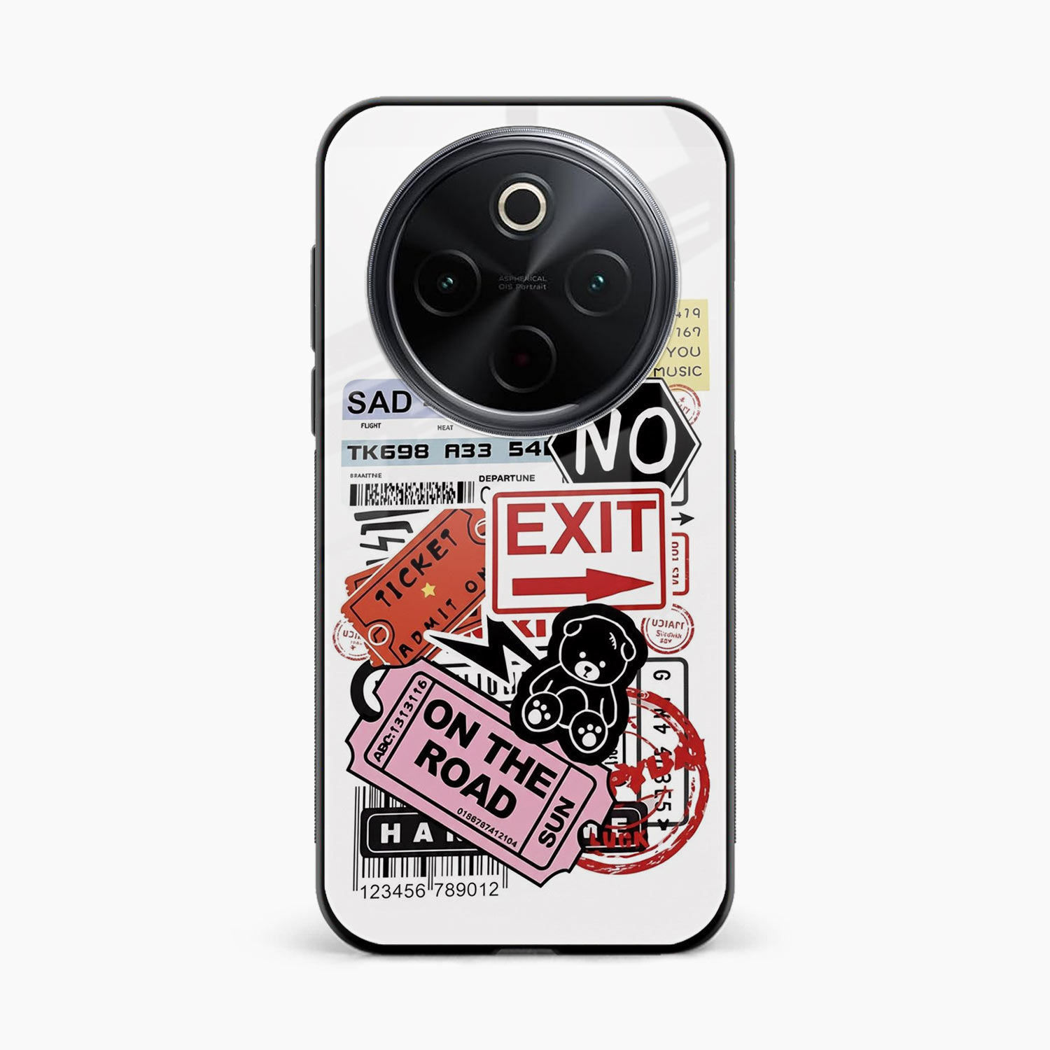 Travel Diaries Iqoo Z10 5G Back Cover