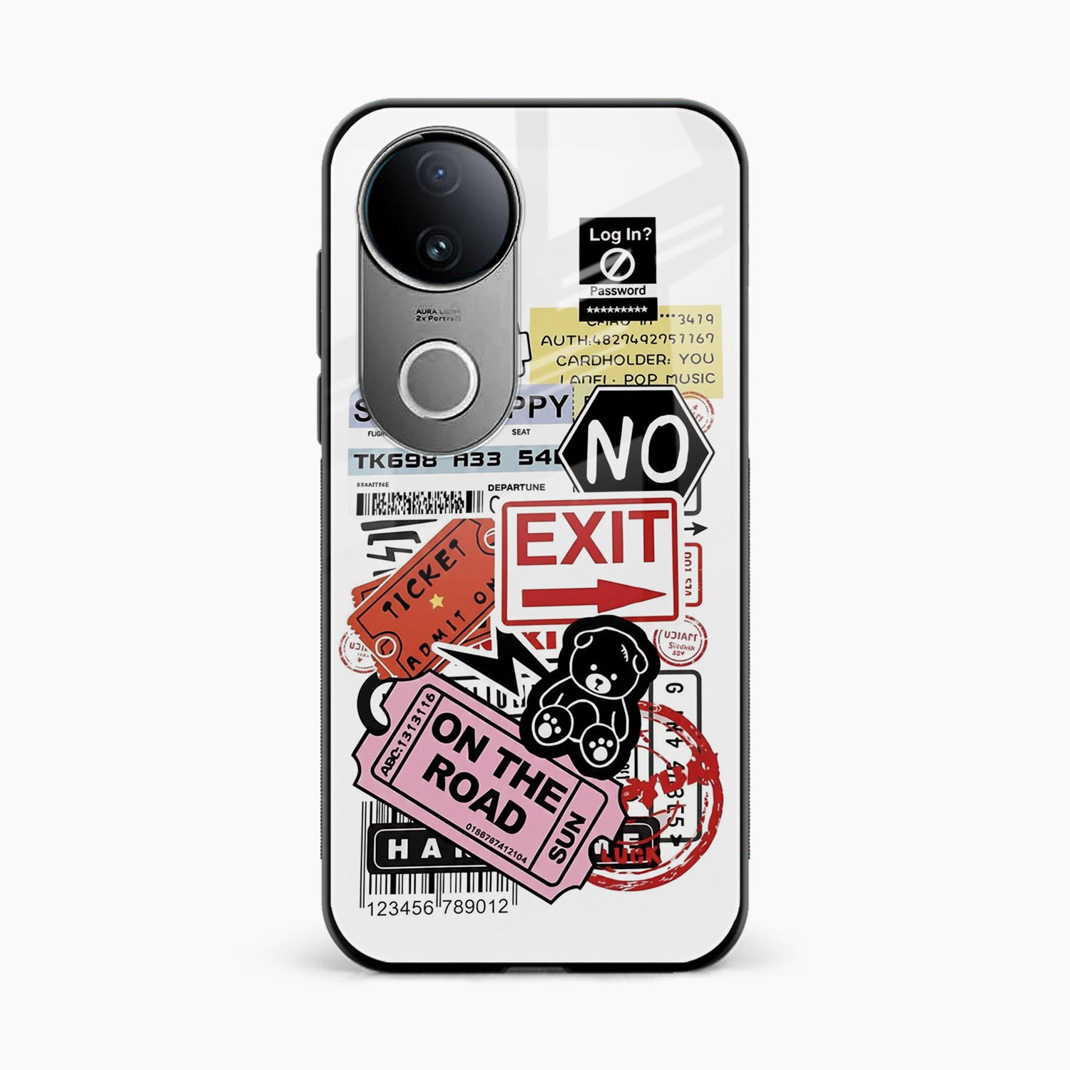 Travel Diaries Iqoo Z10r 5G Back Cover