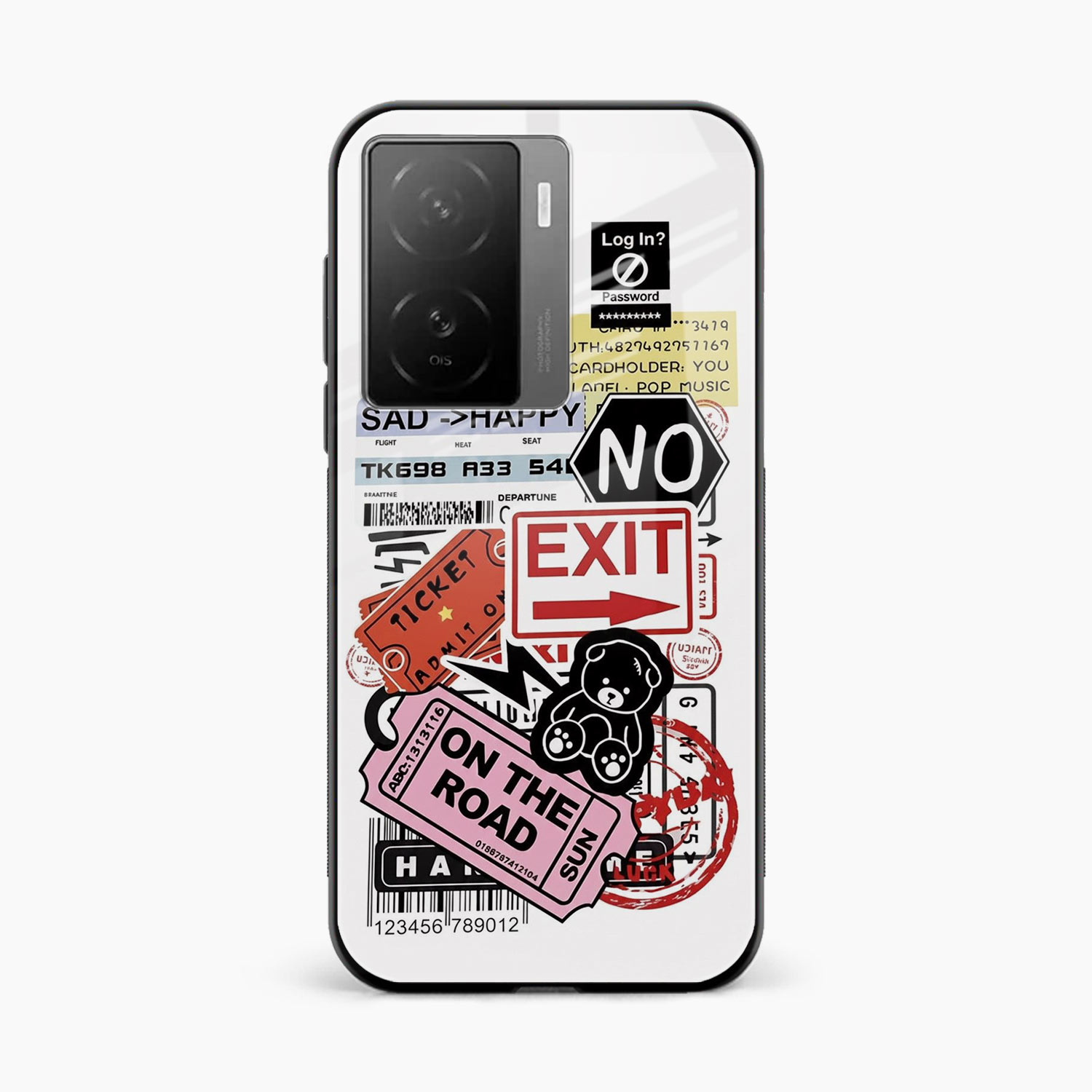 Travel Diaries Iqoo Z7s 5G Back Cover