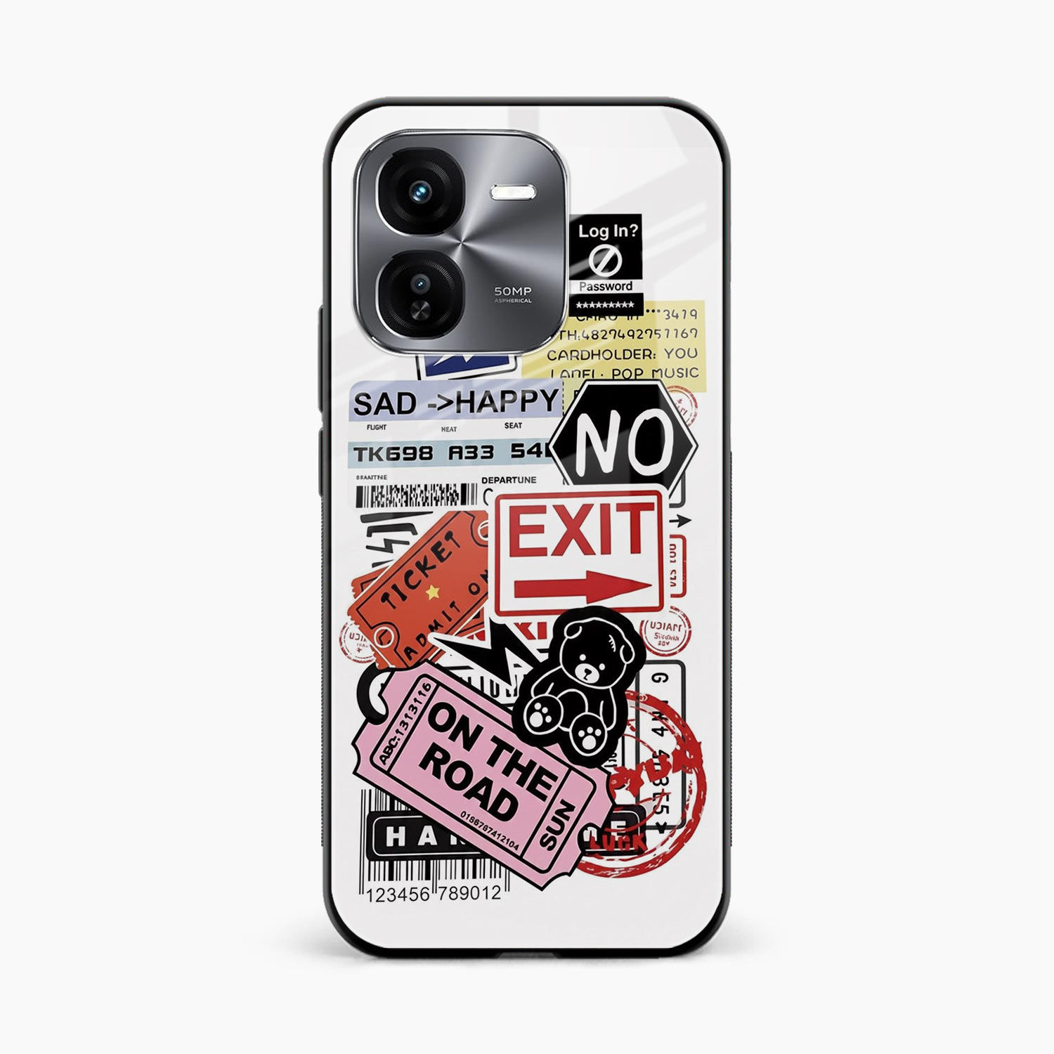 Travel Diaries Iqoo Z9x 5G Back Cover