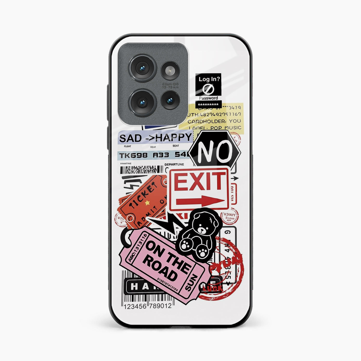 Travel Diaries Motorola Edge 50 5G Back Cover