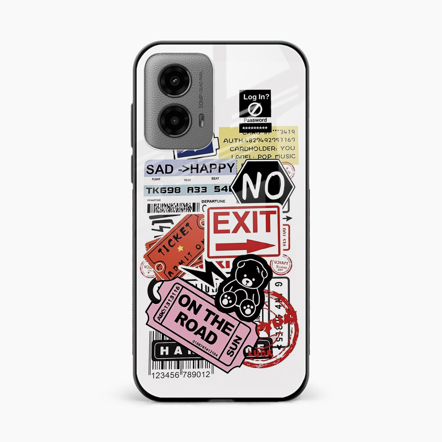 Travel Diaries Motorola G45 5G Back Cover