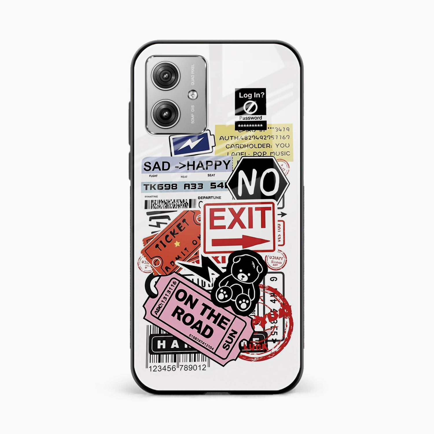 Travel Diaries Motorola G64 5G Back Cover