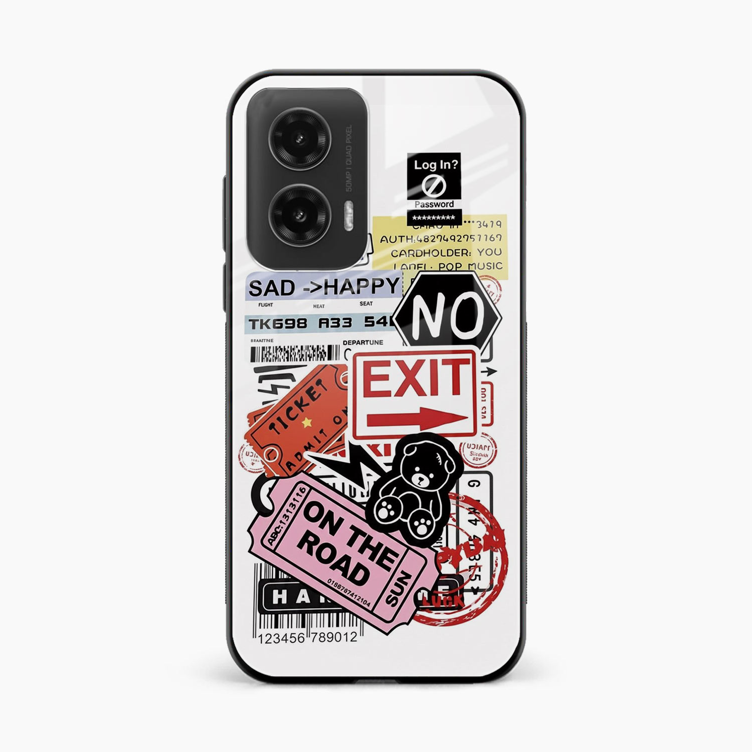 Travel Diaries Motorola G85 5G Back Cover