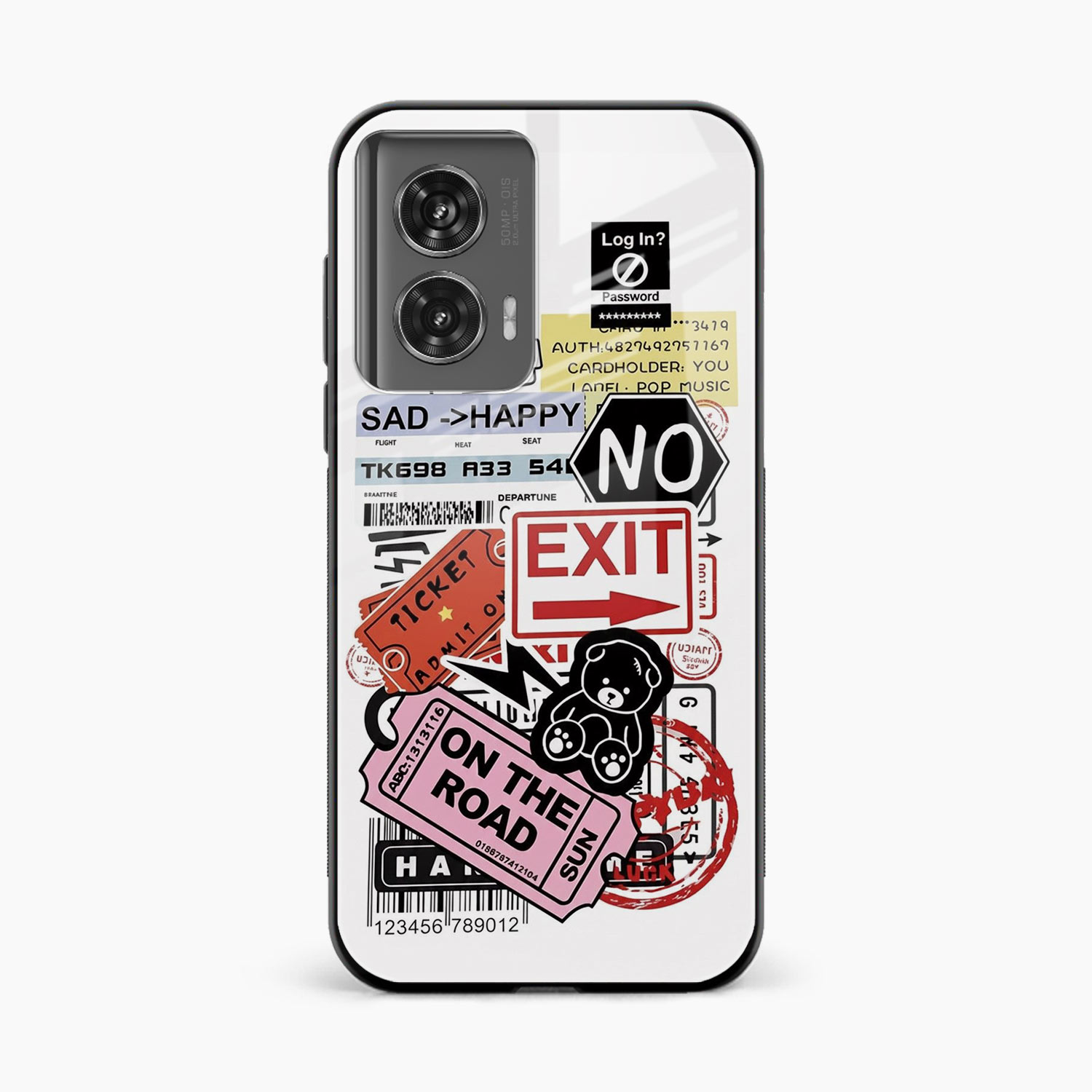 Travel Diaries Motorola G96 5G Back Cover