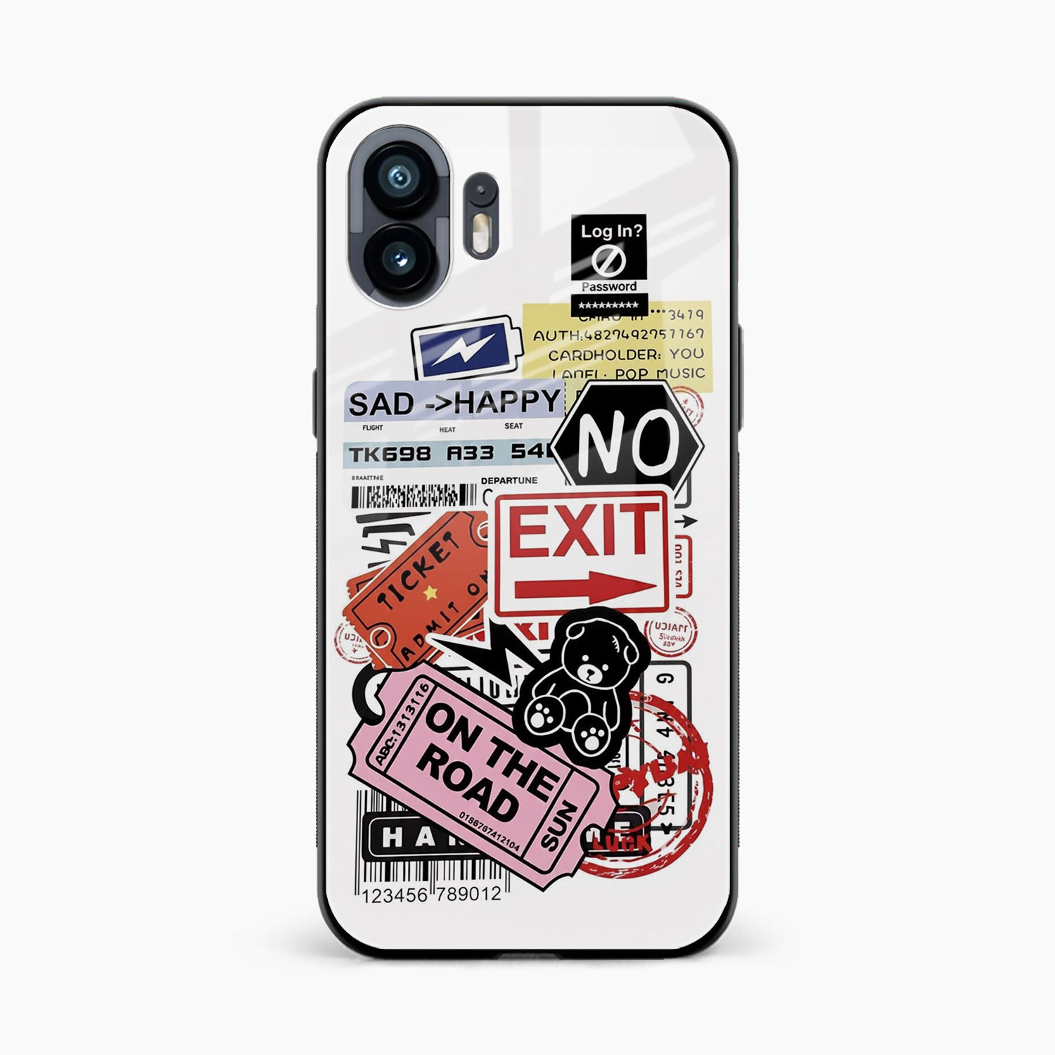 Travel Diaries Nothing Phone 1 Back Cover