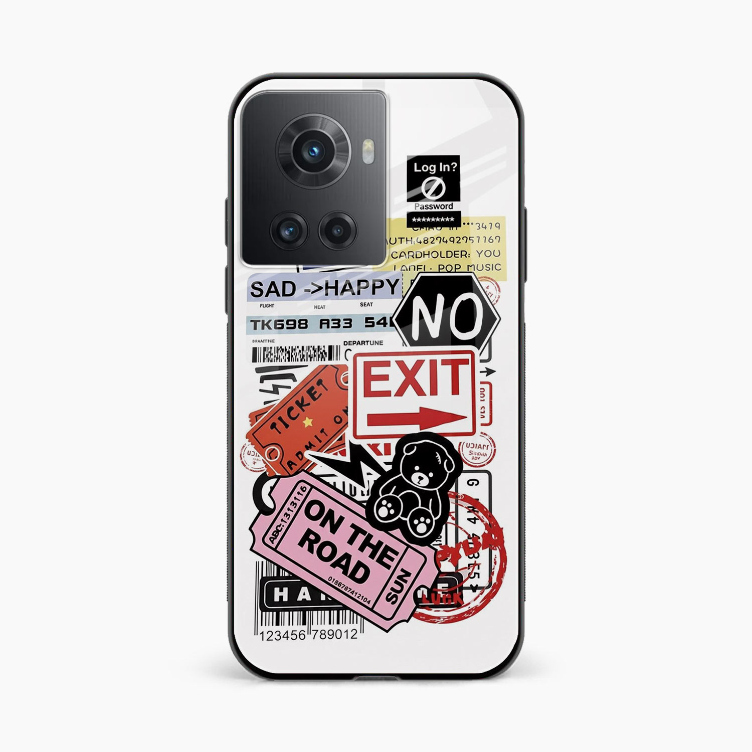 Travel Diaries OnePlus 10R Back Cover