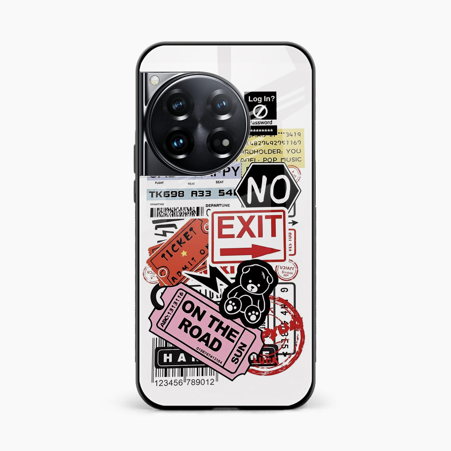 Travel Diaries OnePlus 12 Back Cover