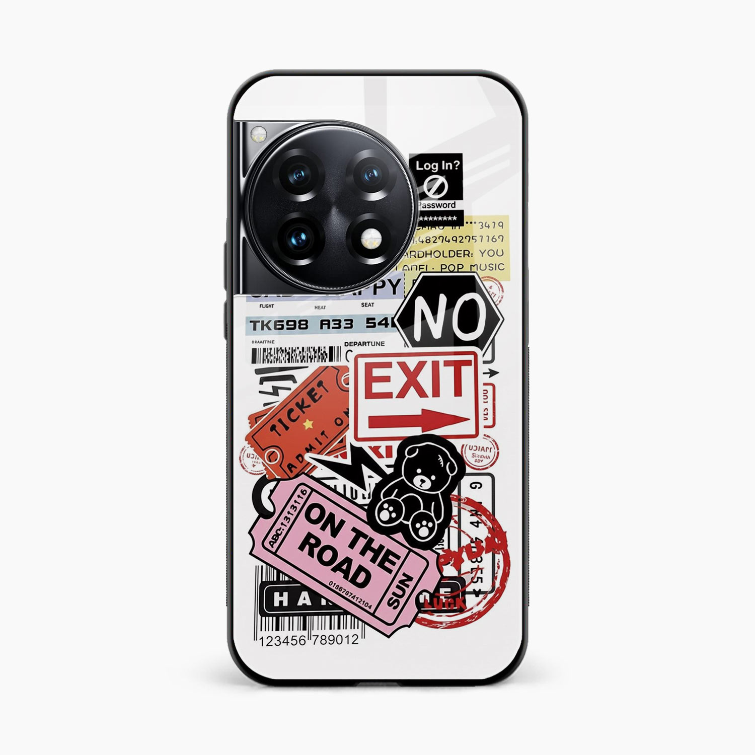 Travel Diaries OnePlus 12r Back Cover