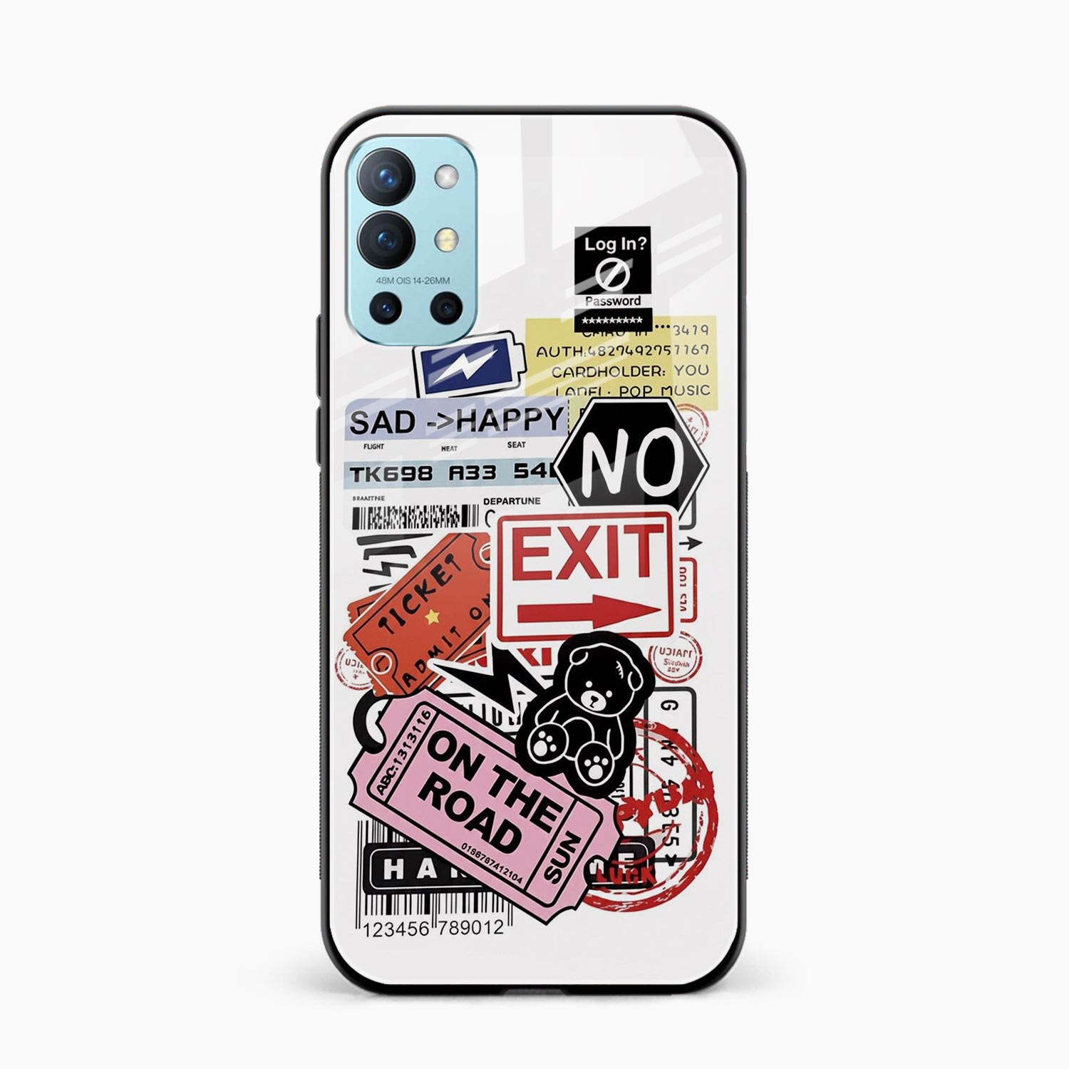 Travel Diaries OnePlus 9r Back Cover