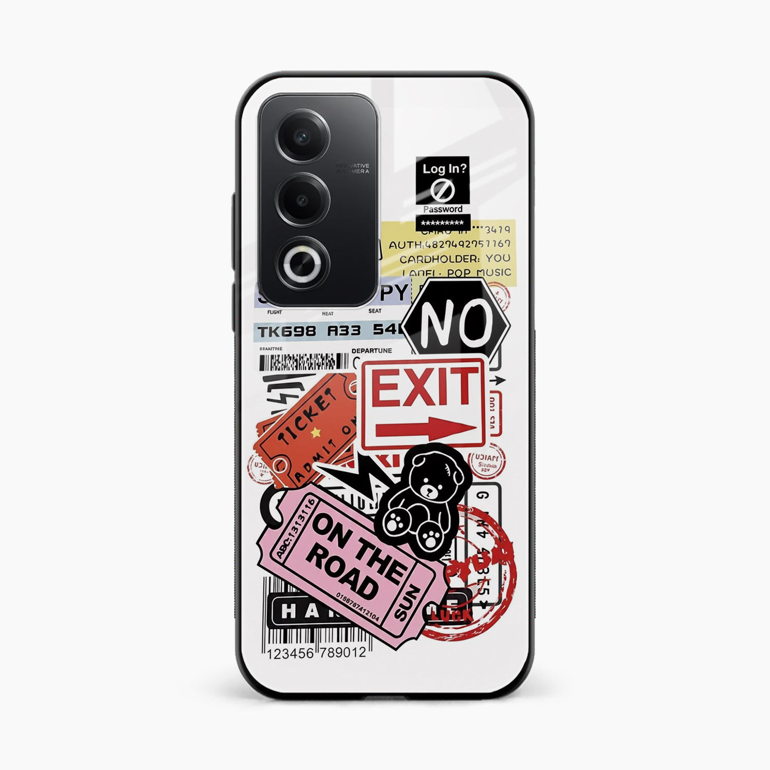 Travel Diaries Oppo A3 Pro Back Cover