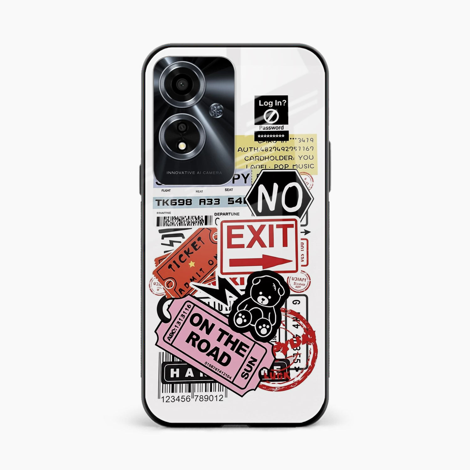 Travel Diaries Oppo A59 Back Cover