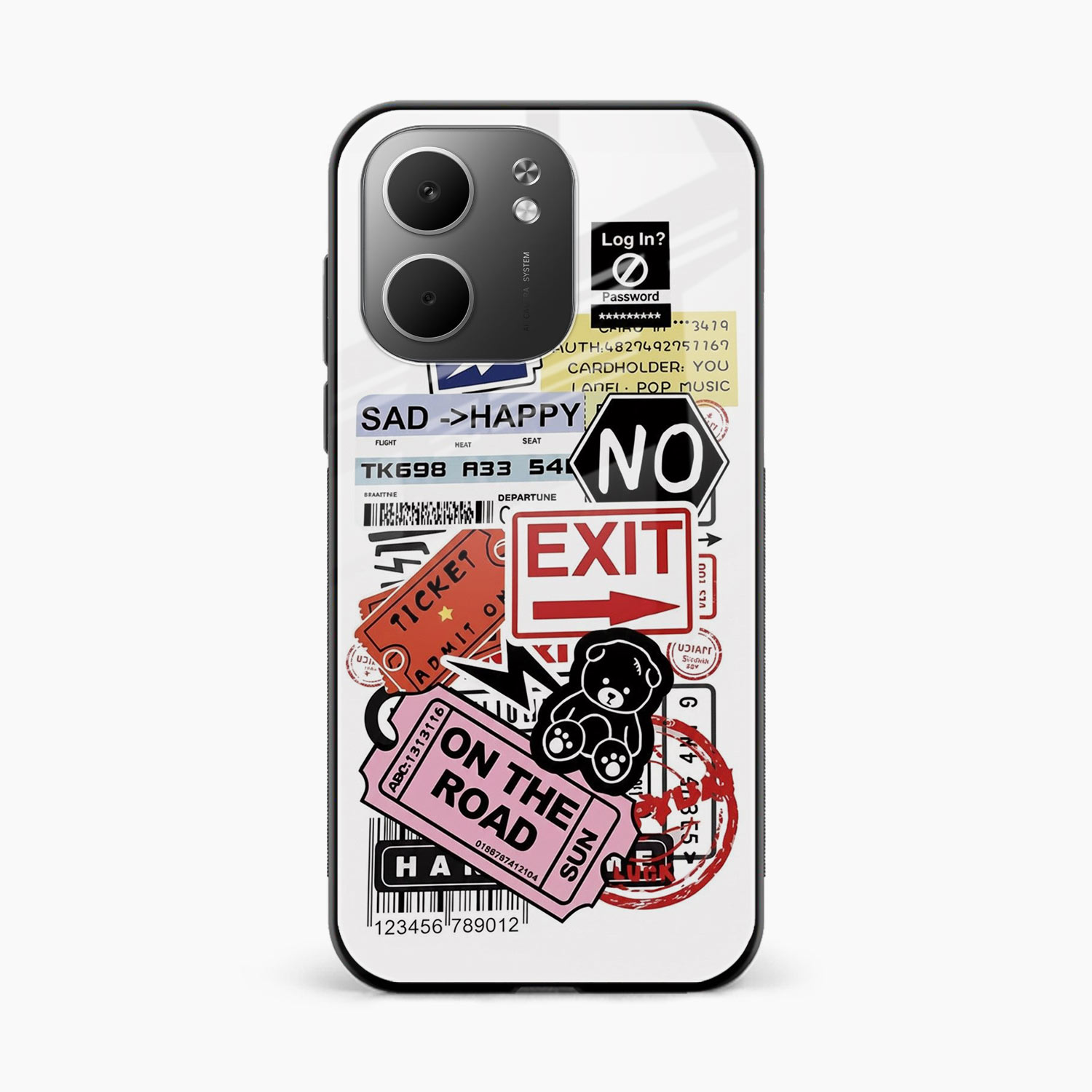 Travel Diaries Oppo A5x 5G Back Cover