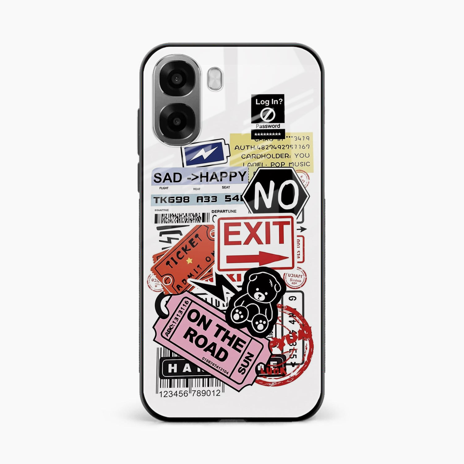 Travel Diaries Oppo A6x 5G Back Cover