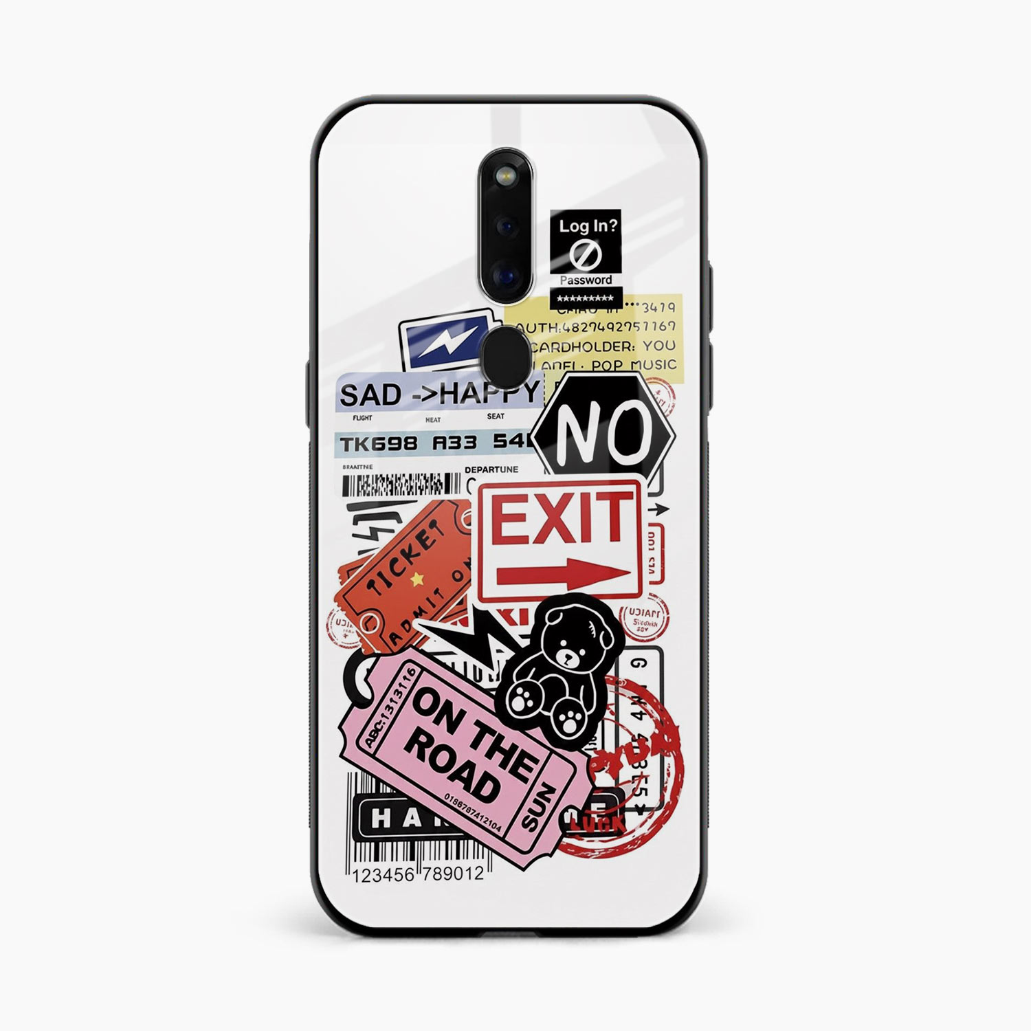 Travel Diaries Oppo F11 Pro Back Cover
