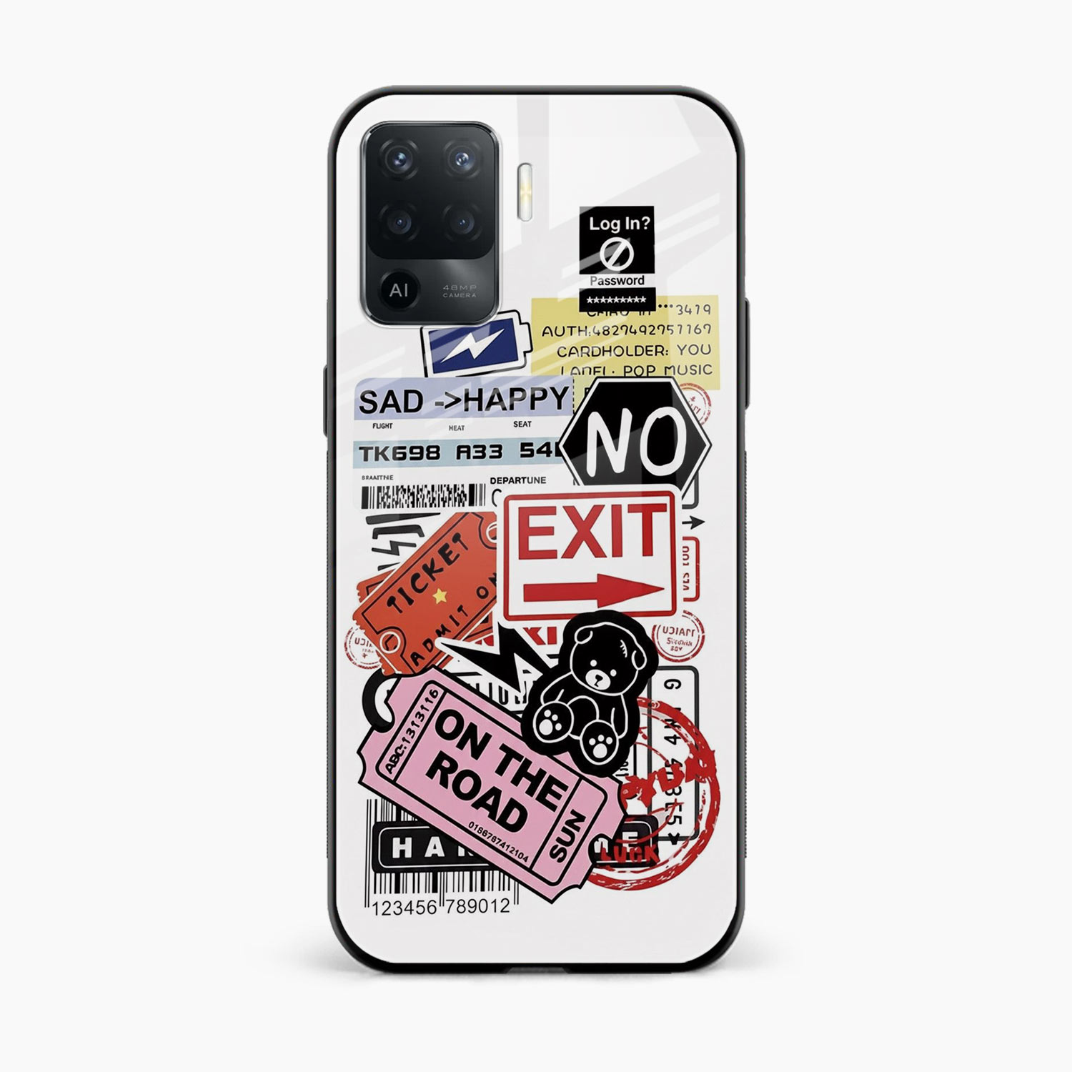 Travel Diaries Oppo F19 Pro Back Cover