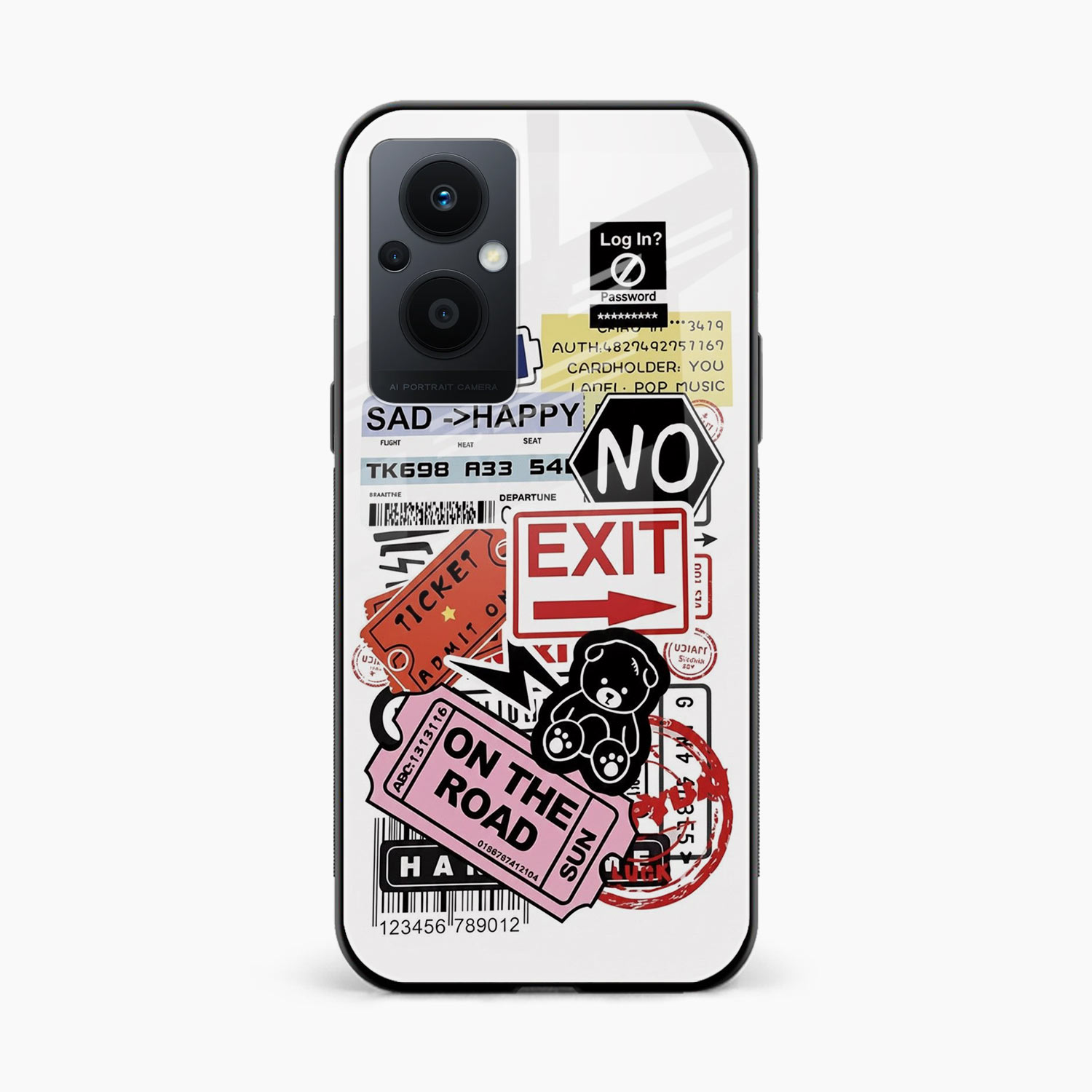 Travel Diaries Oppo F21 Pro 5G Back Cover