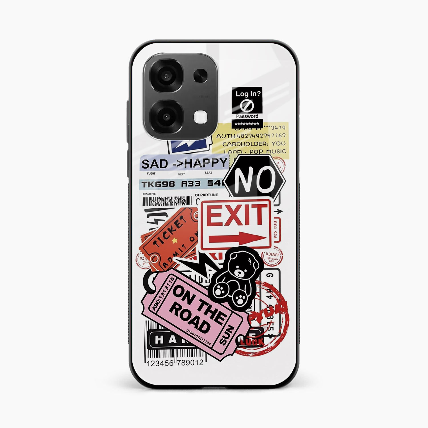 Travel Diaries Oppo F31 5G Back Cover