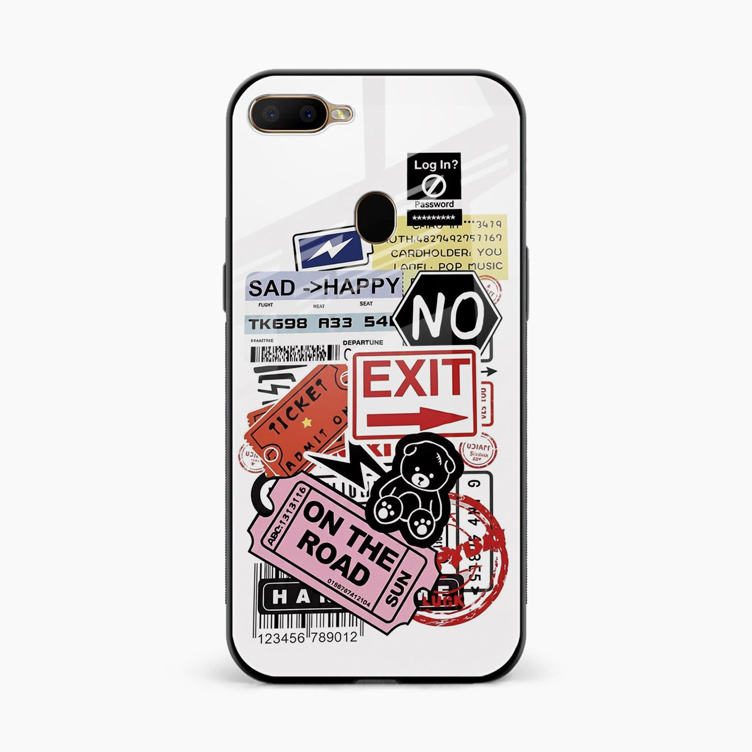 Travel Diaries Oppo F9 Pro Back Cover
