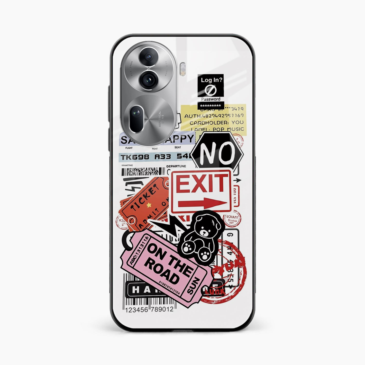 Travel Diaries Oppo Reno 11 Pro Back Cover