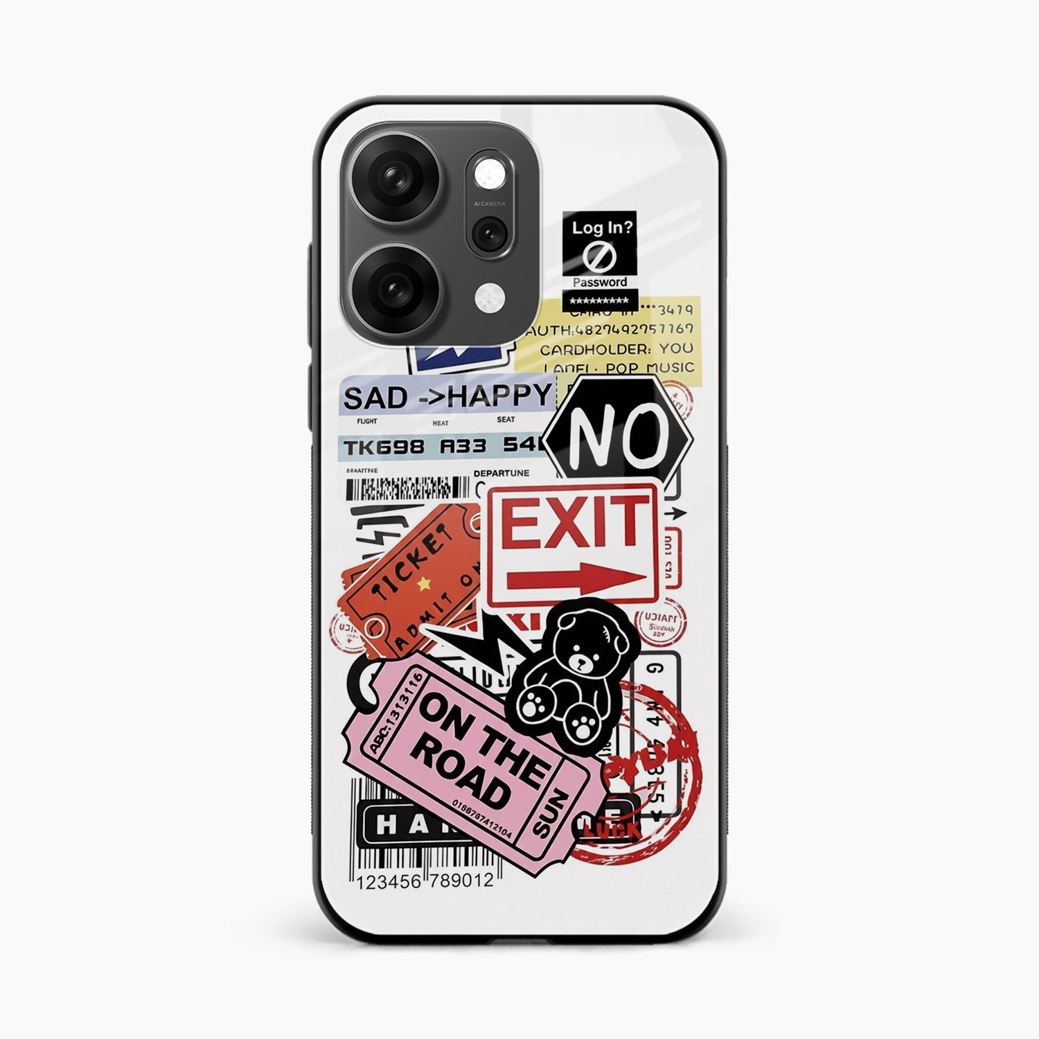 Travel Diaries Oppo Reno 14 Pro 5G Back Cover