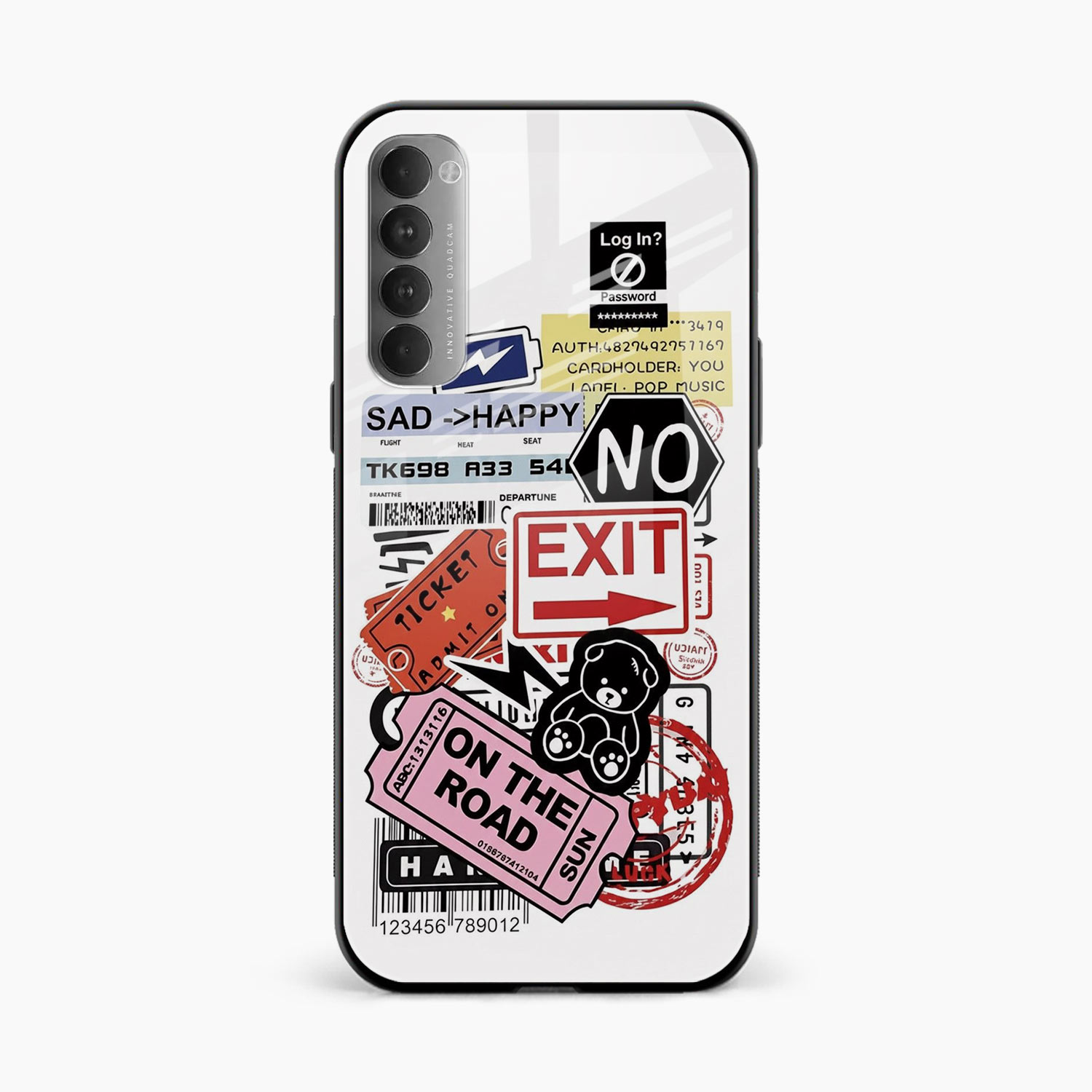Travel Diaries Oppo Reno 4 Pro 4G Back Cover