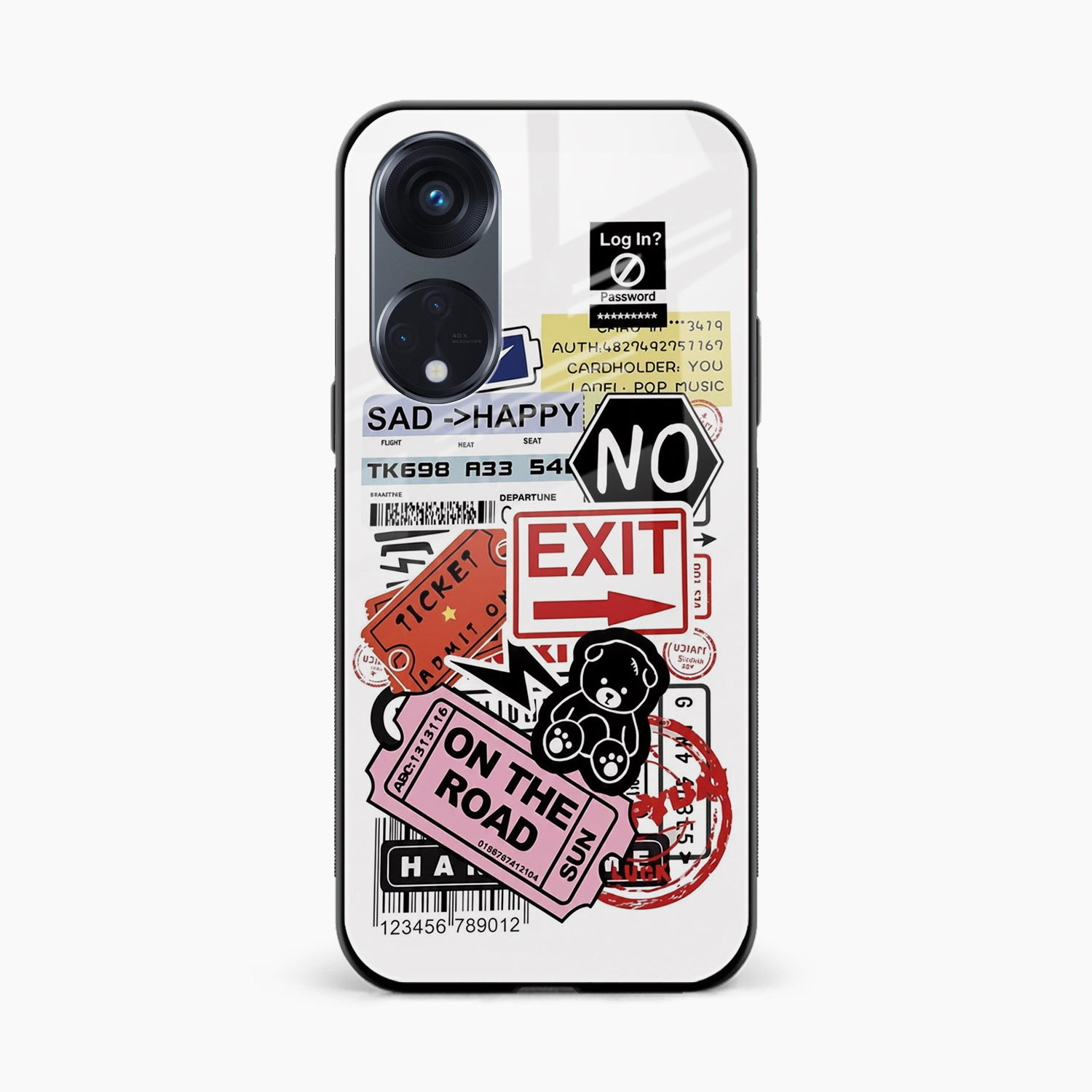 Travel Diaries Oppo Reno 8T 5G Back Cover