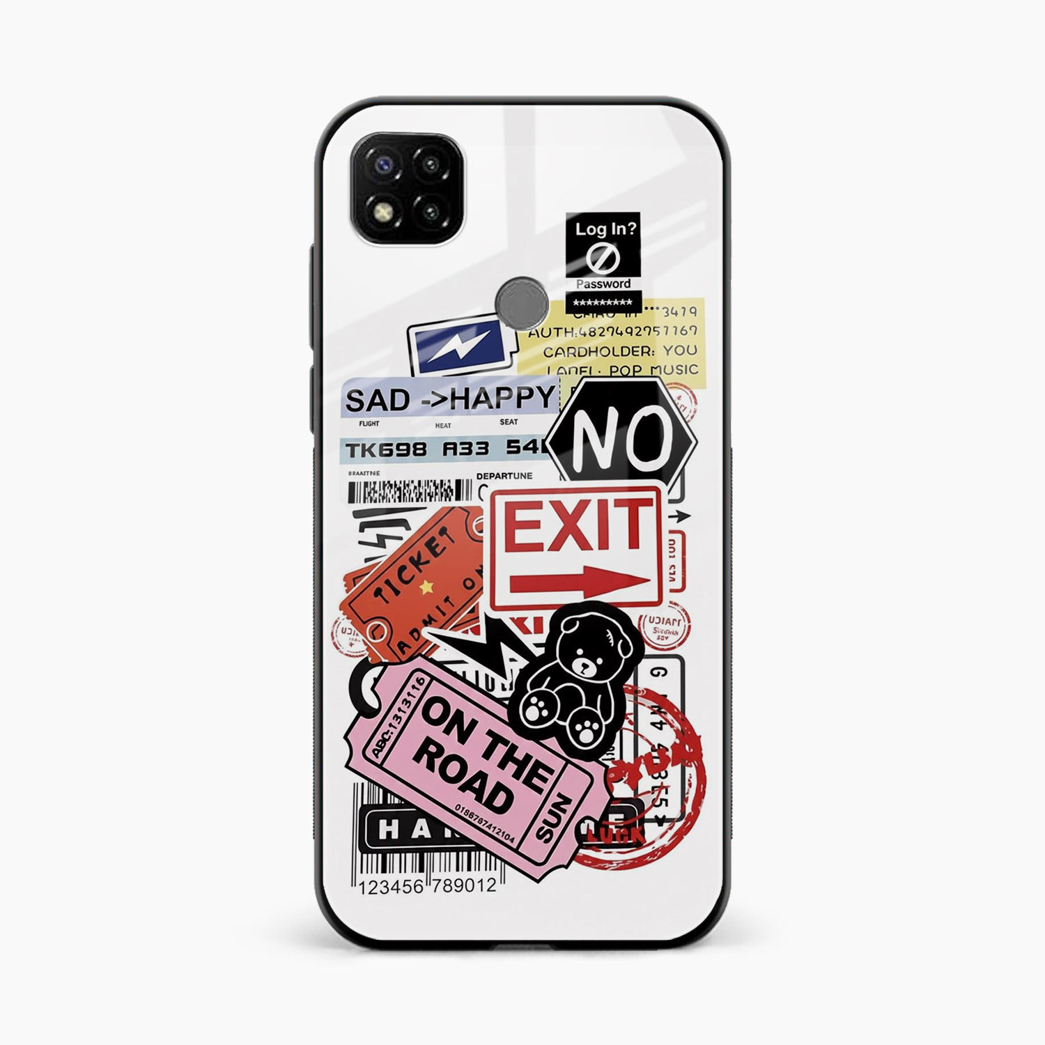 Travel Diaries Poco C31 Back Cover