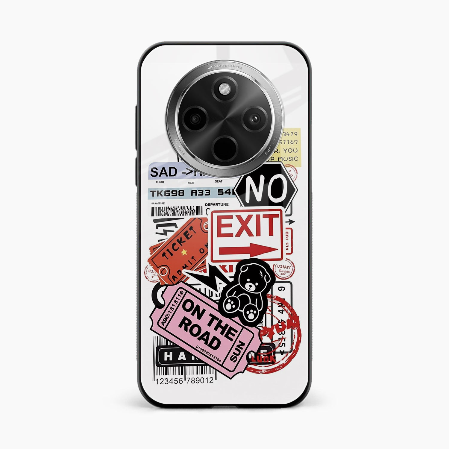 Travel Diaries Poco C75 5G Back Cover