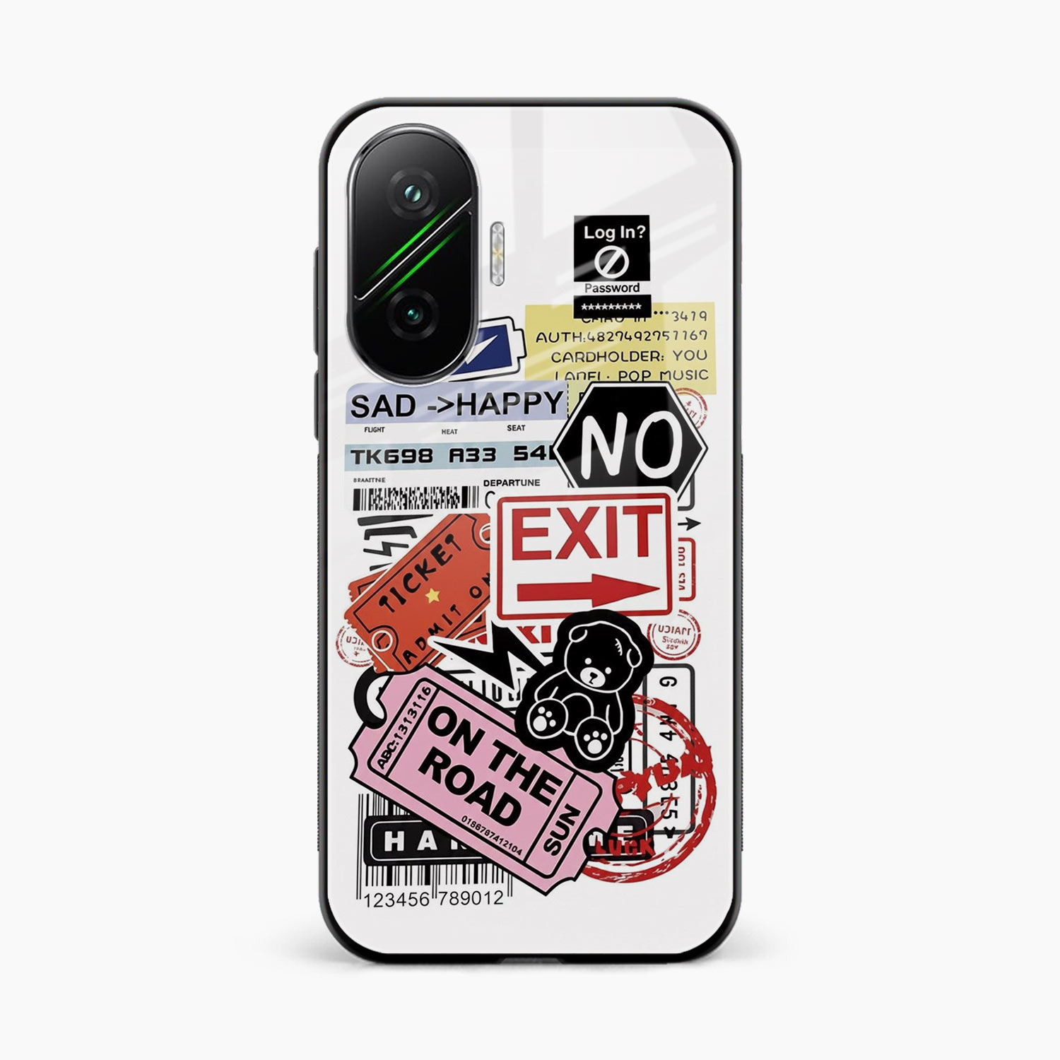 Travel Diaries Poco F7 5G Back Cover