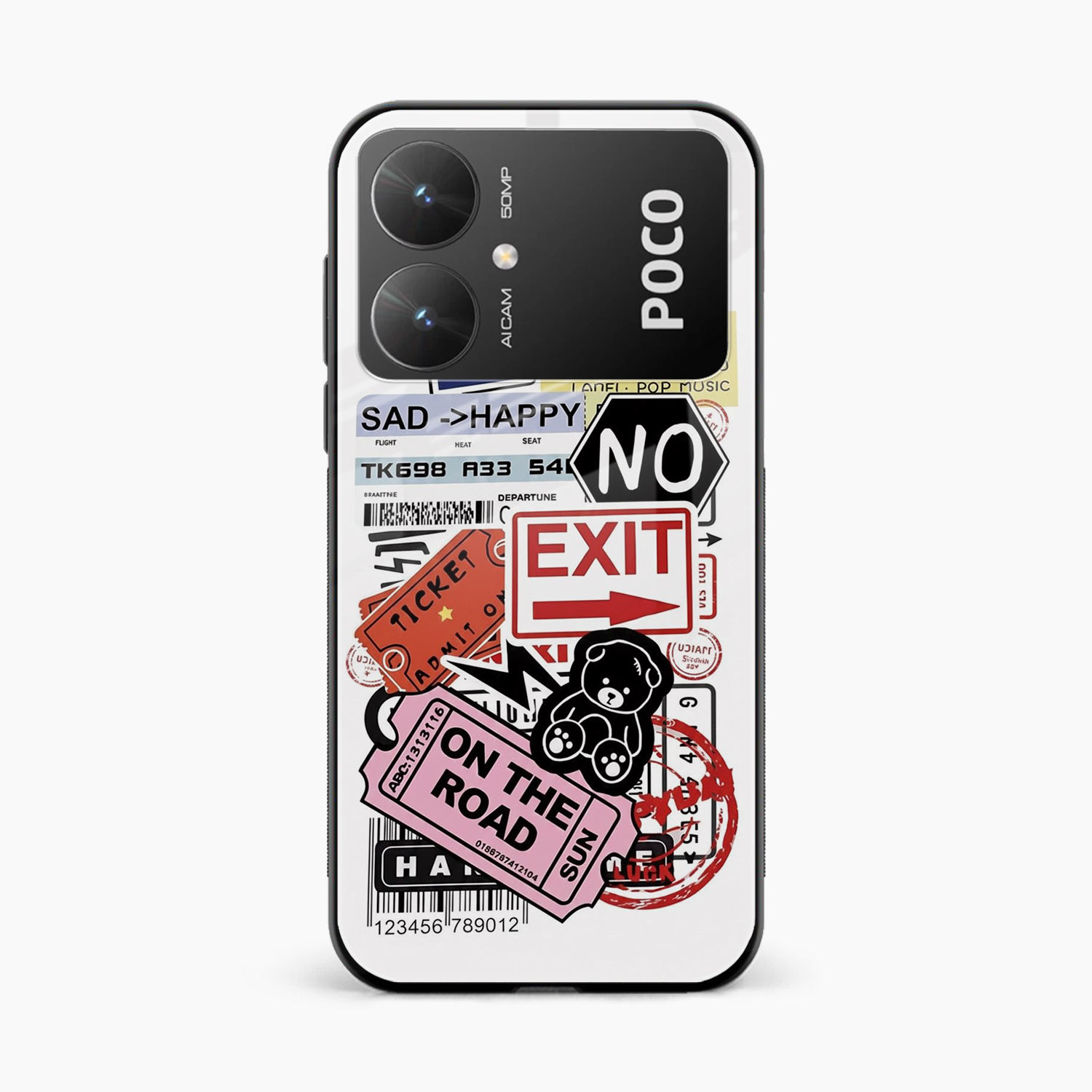 Travel Diaries Poco M6 5G Back Cover