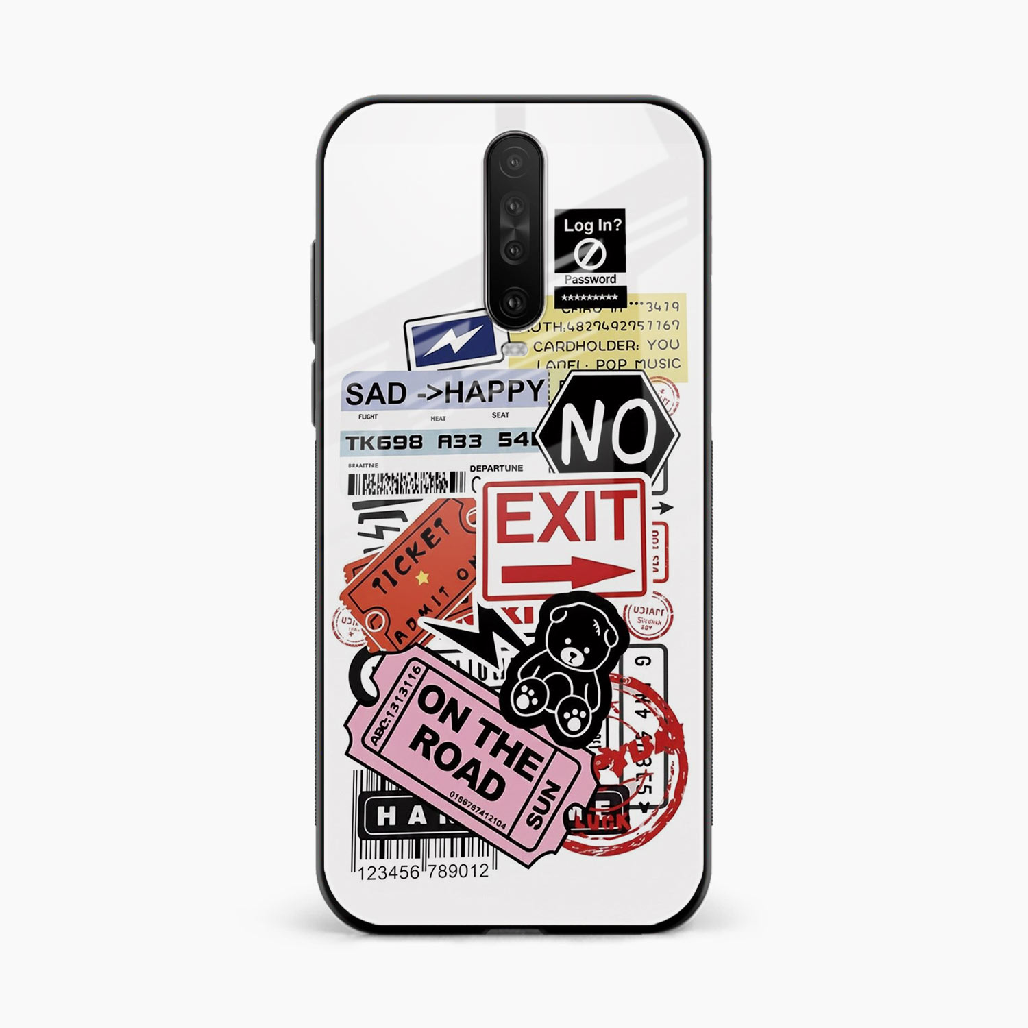 Travel Diaries Poco X2 Back Cover