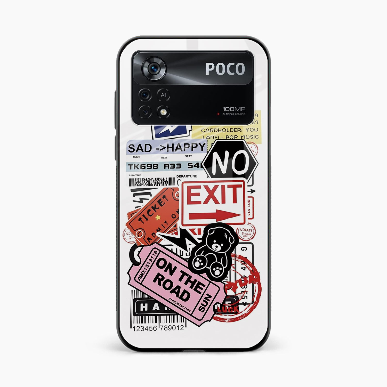 Travel Diaries Poco X4 Pro 5G Back Cover