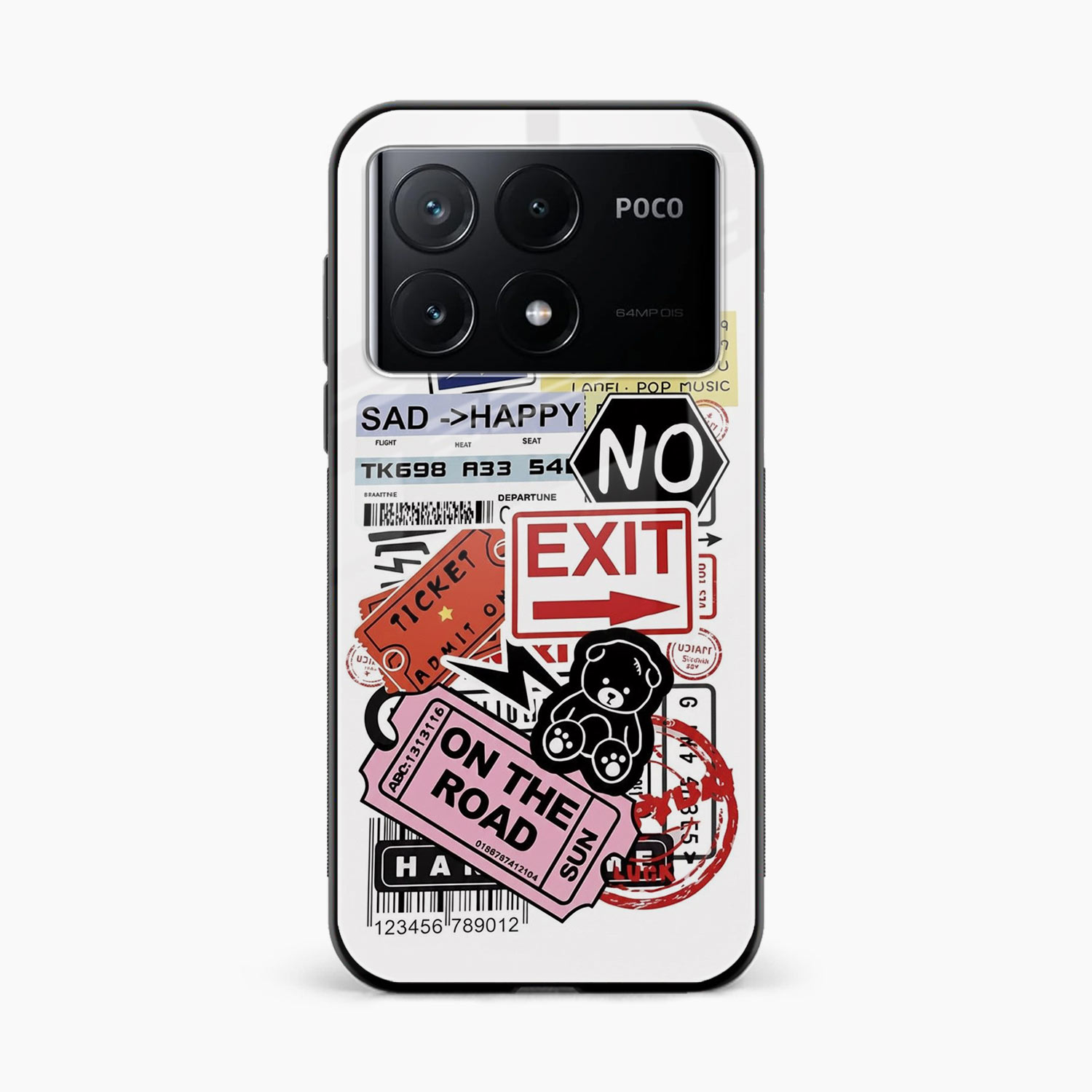 Travel Diaries Poco X6 Pro 5G Back Cover