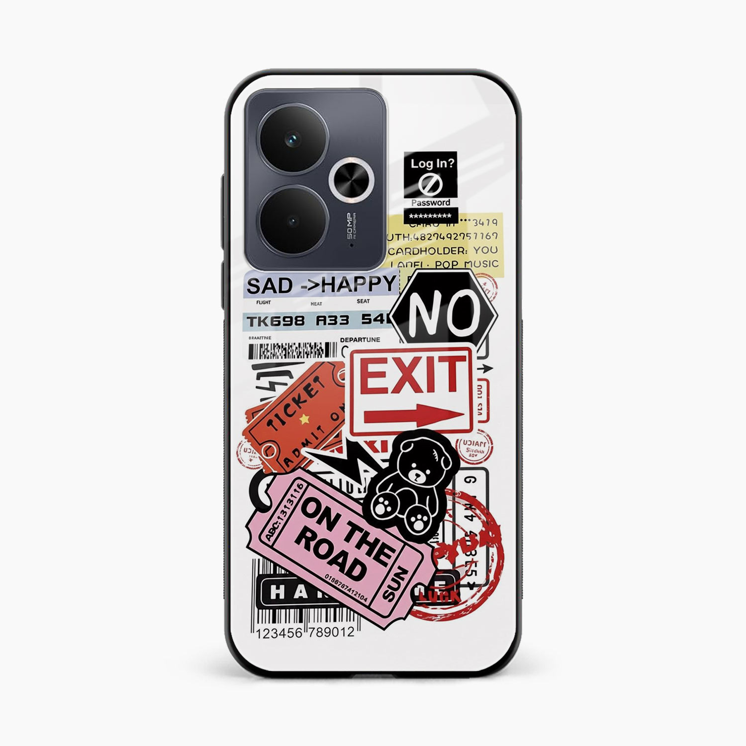Travel Diaries Realme 14t 5G Back Cover