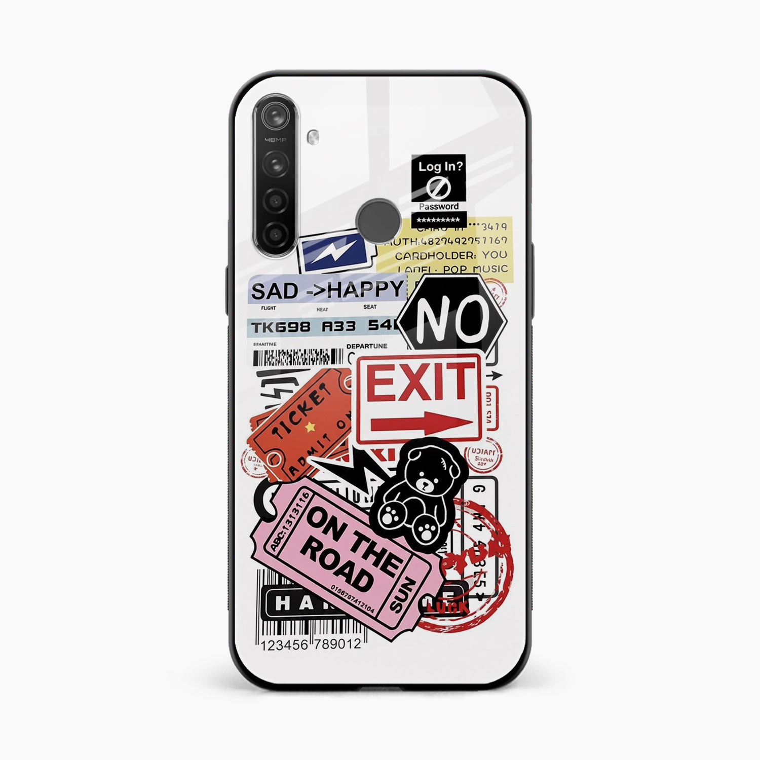 Travel Diaries Realme 6i Back Cover