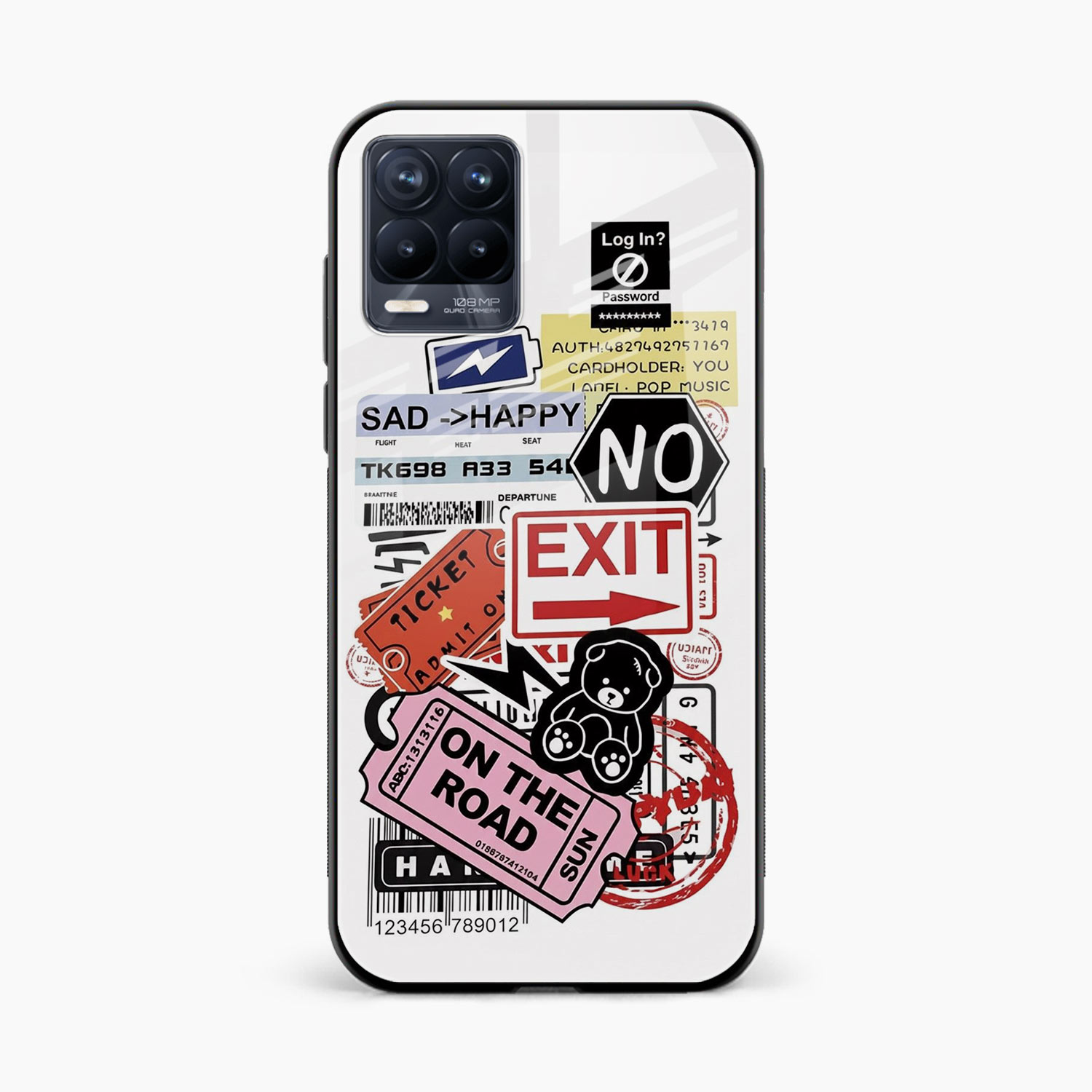 Travel Diaries Realme 8 4G Back Cover