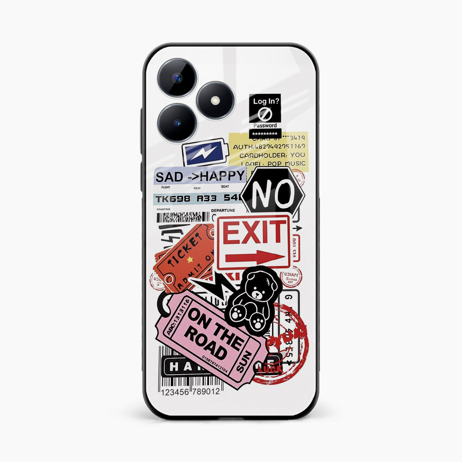 Travel Diaries Realme C53 Back Cover
