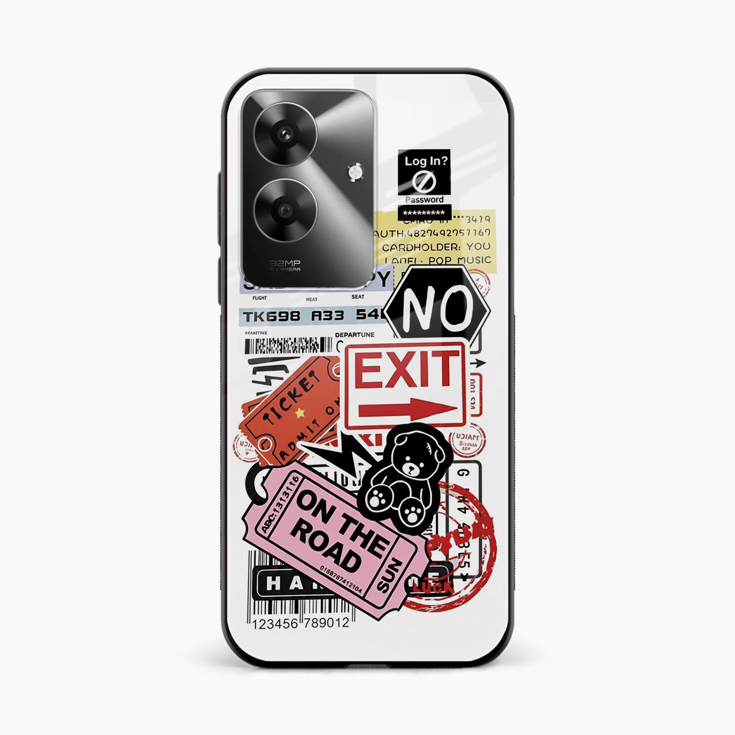 Travel Diaries Realme C61 Back Cover