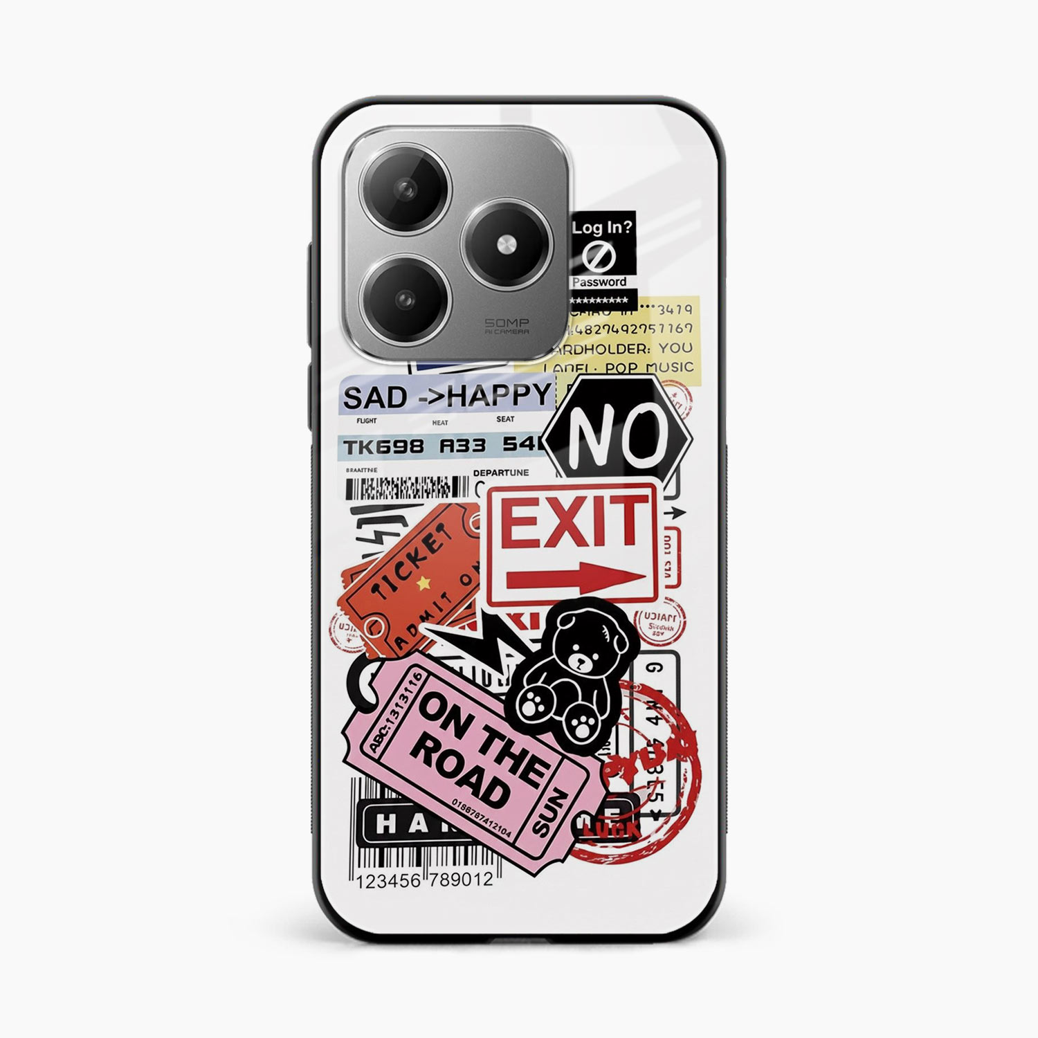 Travel Diaries Realme C63 4G Back Cover