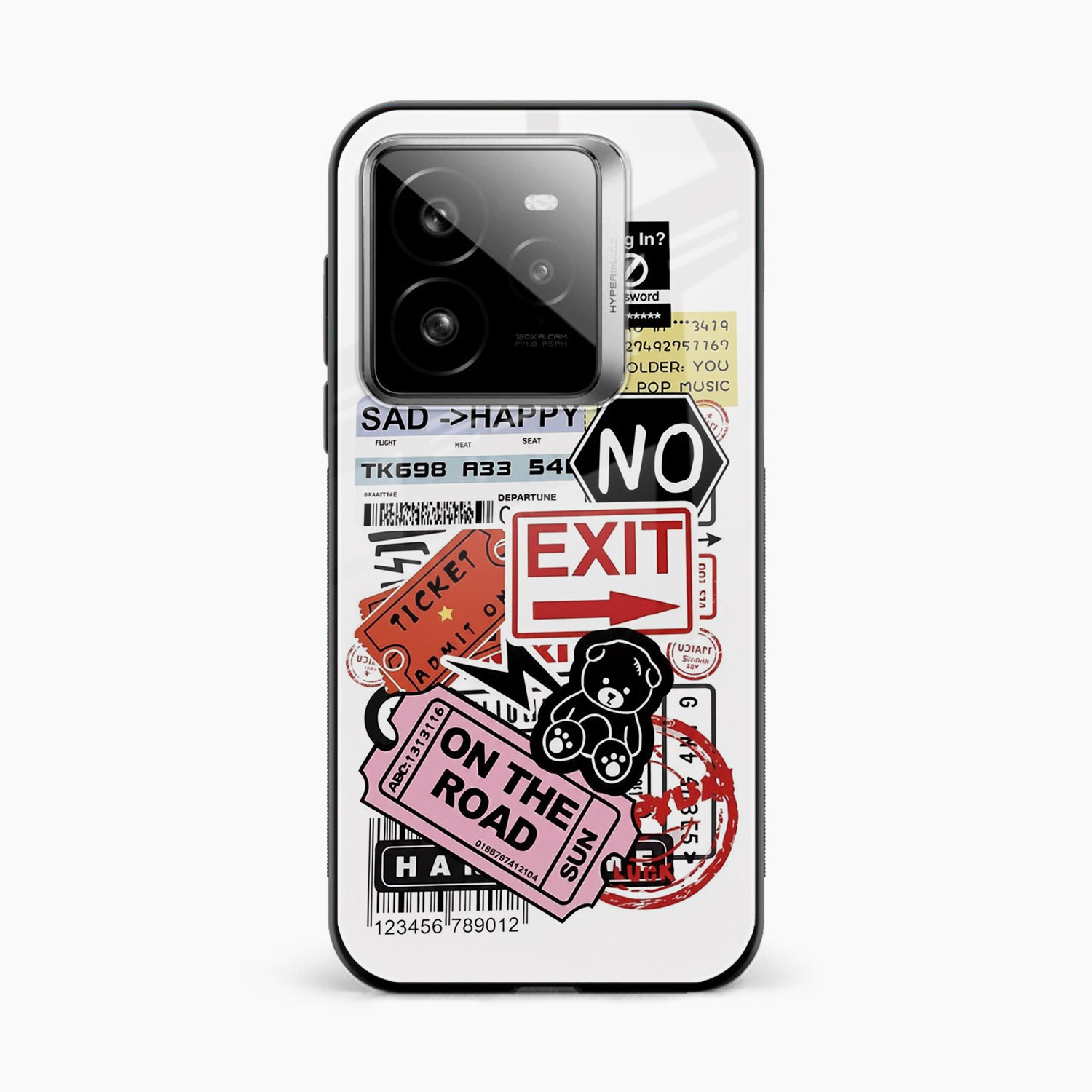 Travel Diaries Realme Gt 7 Pro Back Cover