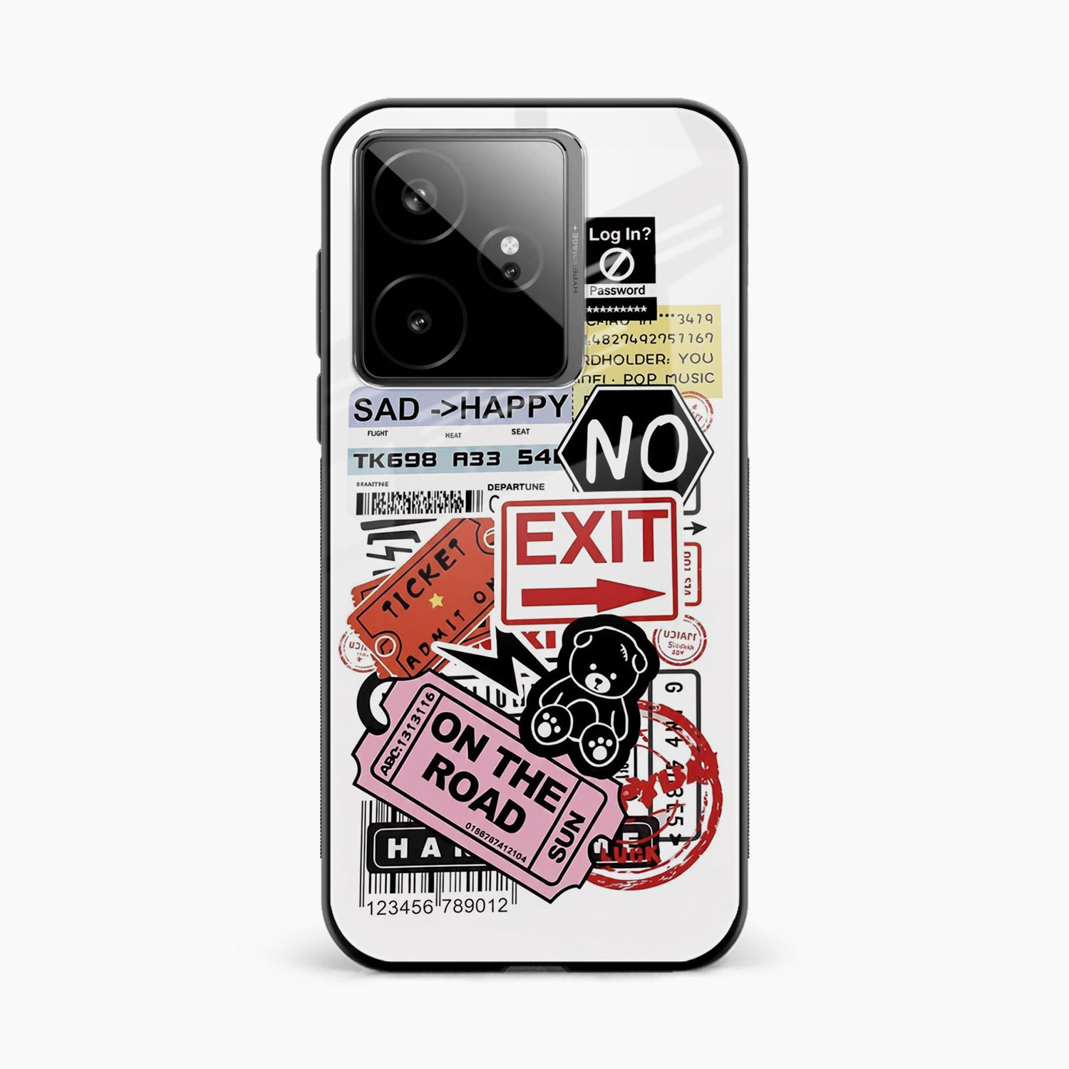 Travel Diaries Realme Gt 7 Back Cover