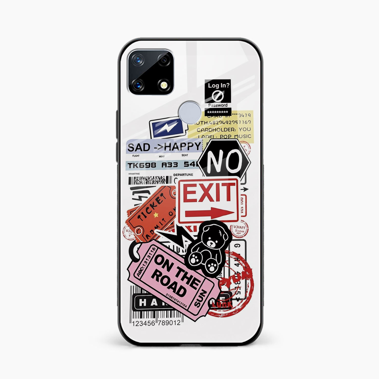 Travel Diaries Realme Narzo 20 Back Cover
