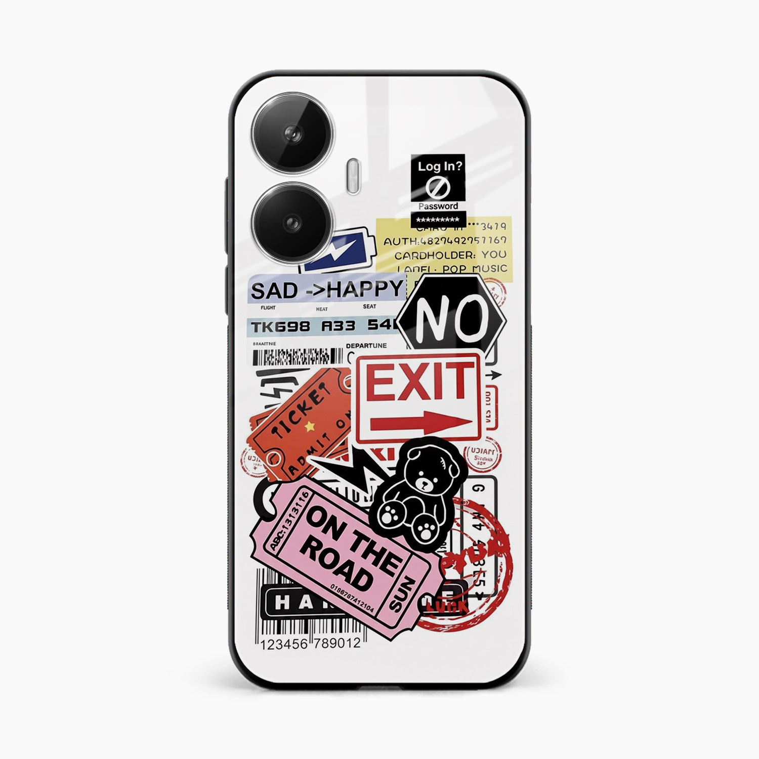 Travel Diaries Realme Narzo N55 Back Cover
