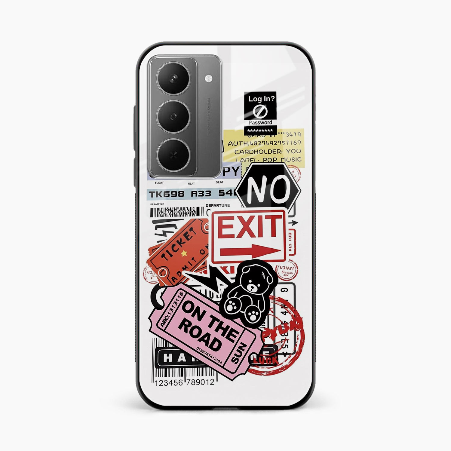 Travel Diaries Realme P3x 5G Back Cover