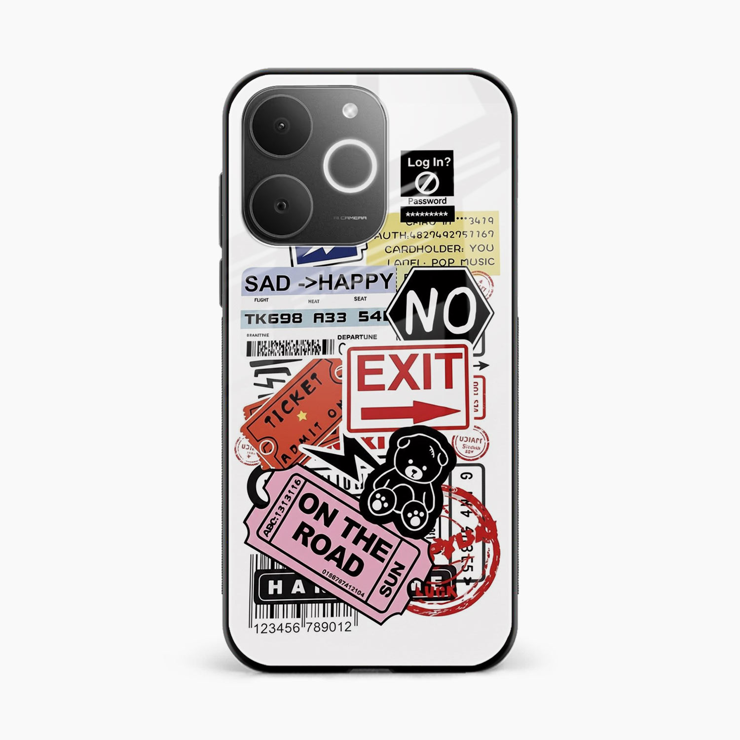 Travel Diaries Realme P4 Lite Back Cover