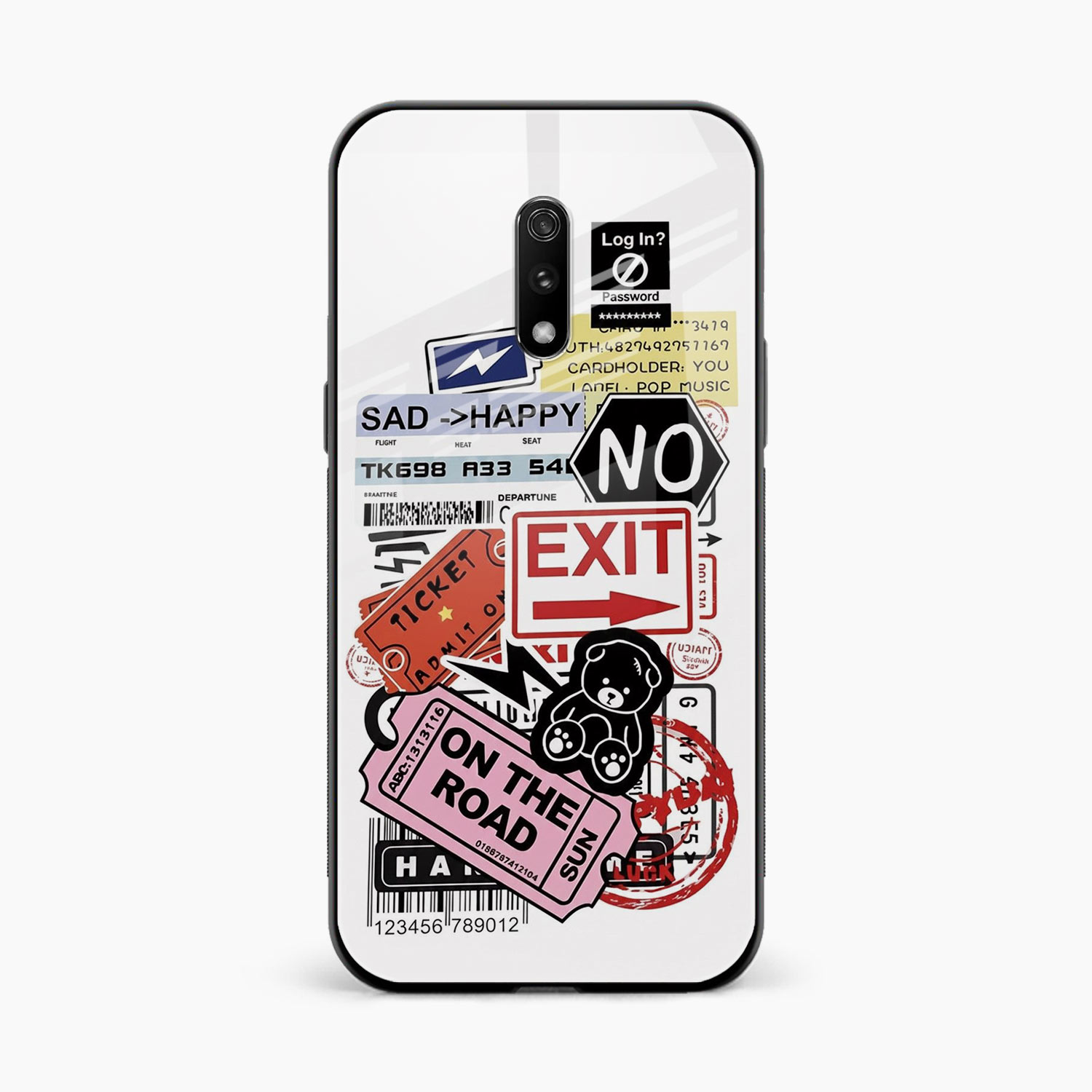 Travel Diaries Realme X Back Cover