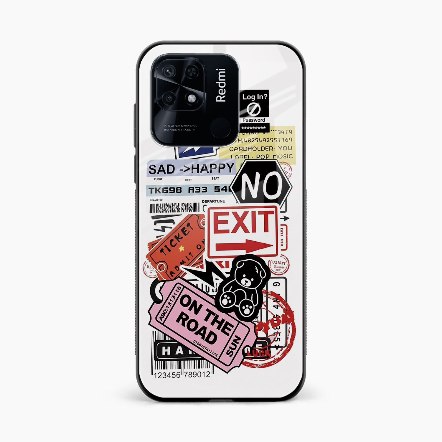 Travel Diaries Redmi 10 Power Back Cover