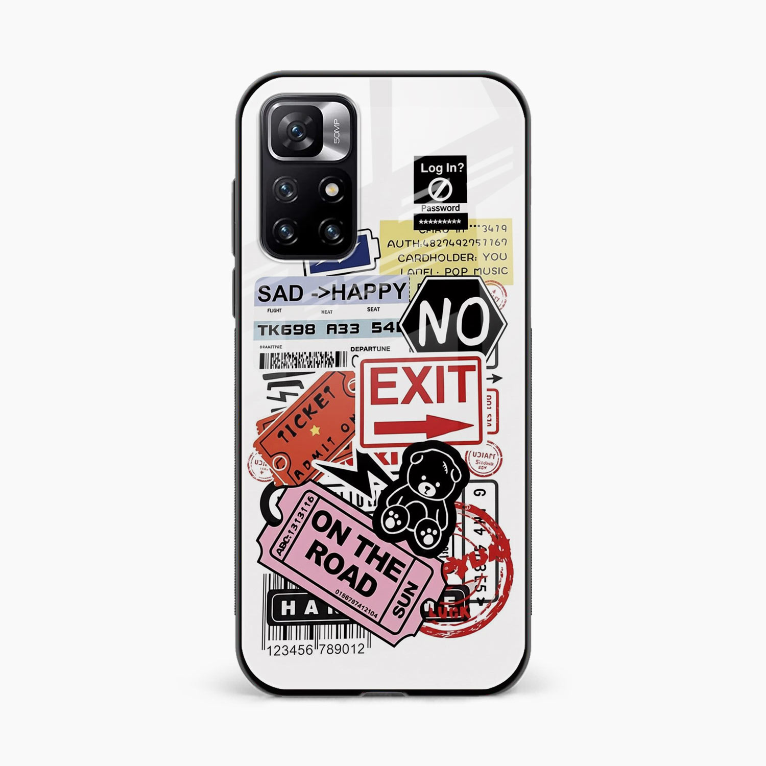 Travel Diaries Redmi 10 Prime Back Cover